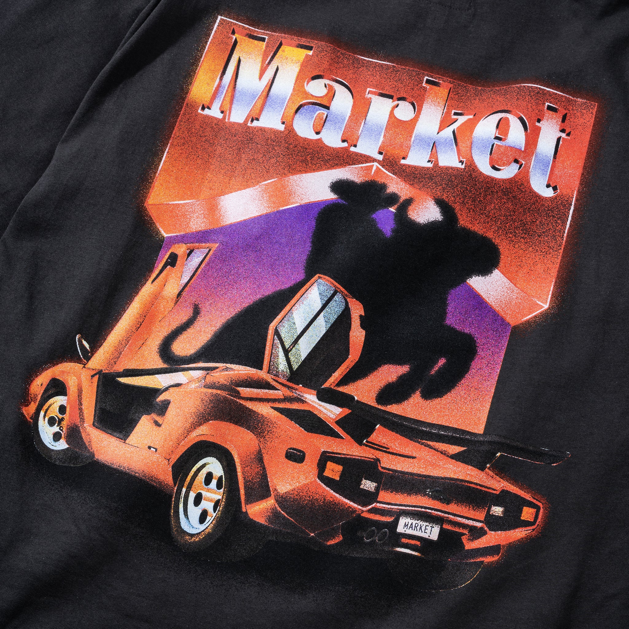 MARKET clothing brand BULLRIDER T-SHIRT. Find more graphic tees, hats, hoodies and more at MarketStudios.com. Formally Chinatown Market.
