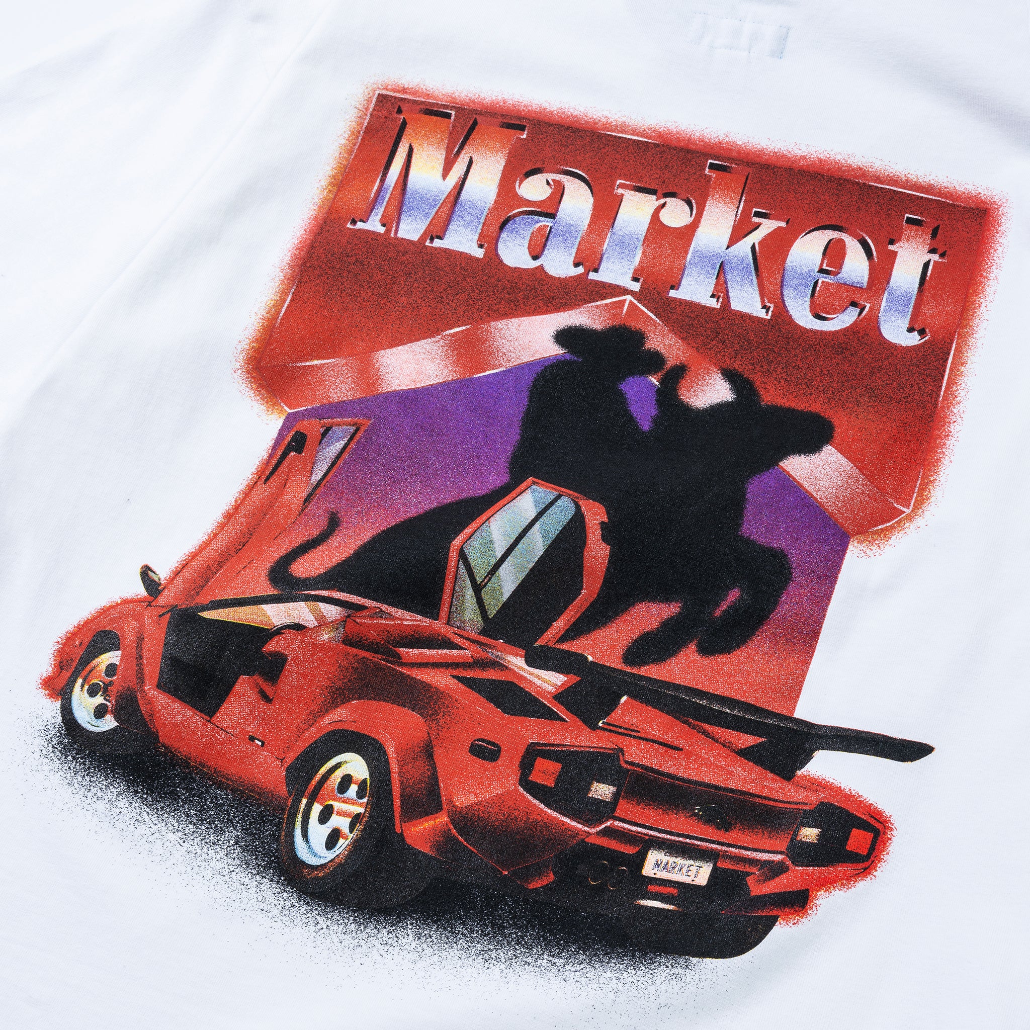 MARKET clothing brand BULLRIDER T-SHIRT. Find more graphic tees, hats, hoodies and more at MarketStudios.com. Formally Chinatown Market.
