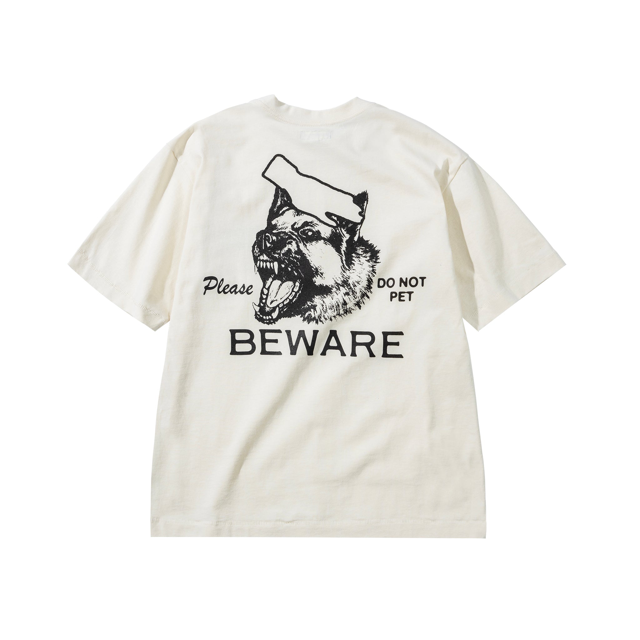 MARKET clothing brand BEWARE PET T-SHIRT. Find more graphic tees, hats, hoodies and more at MarketStudios.com. Formally Chinatown Market.
