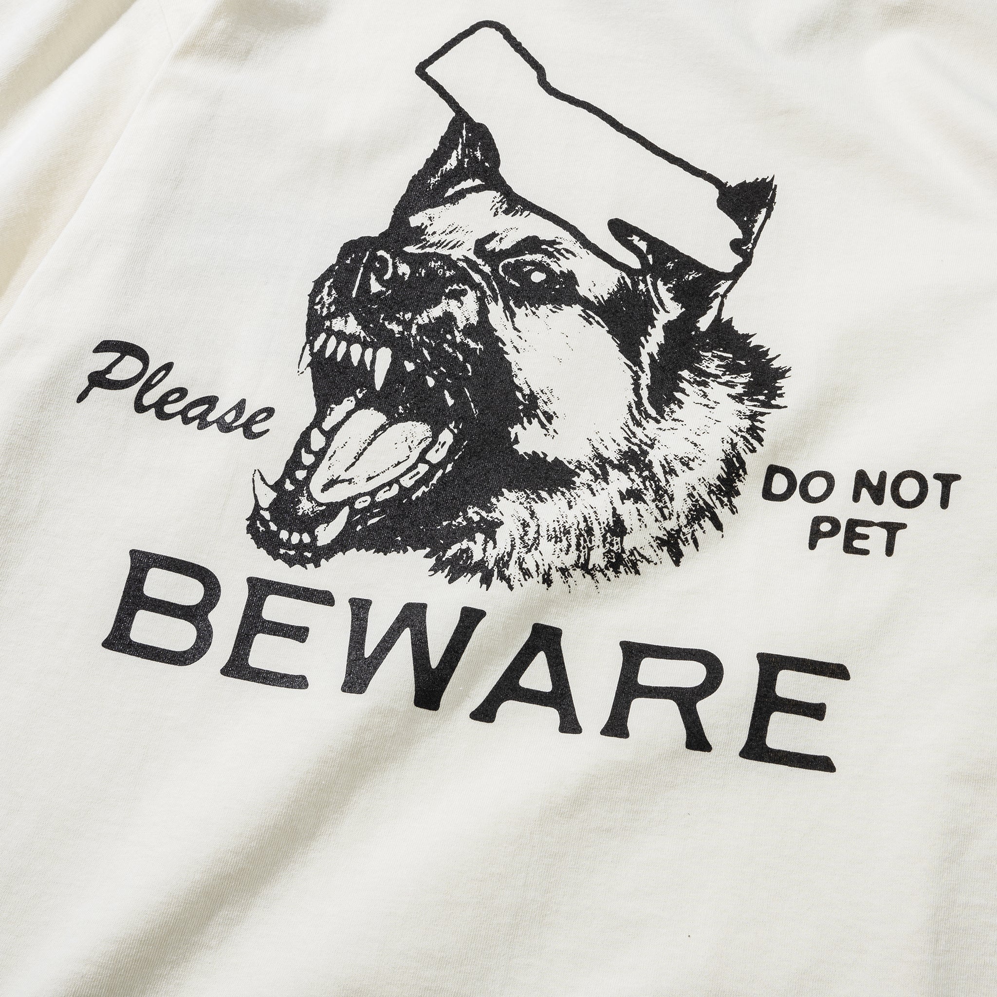 MARKET clothing brand BEWARE PET T-SHIRT. Find more graphic tees, hats, hoodies and more at MarketStudios.com. Formally Chinatown Market.
