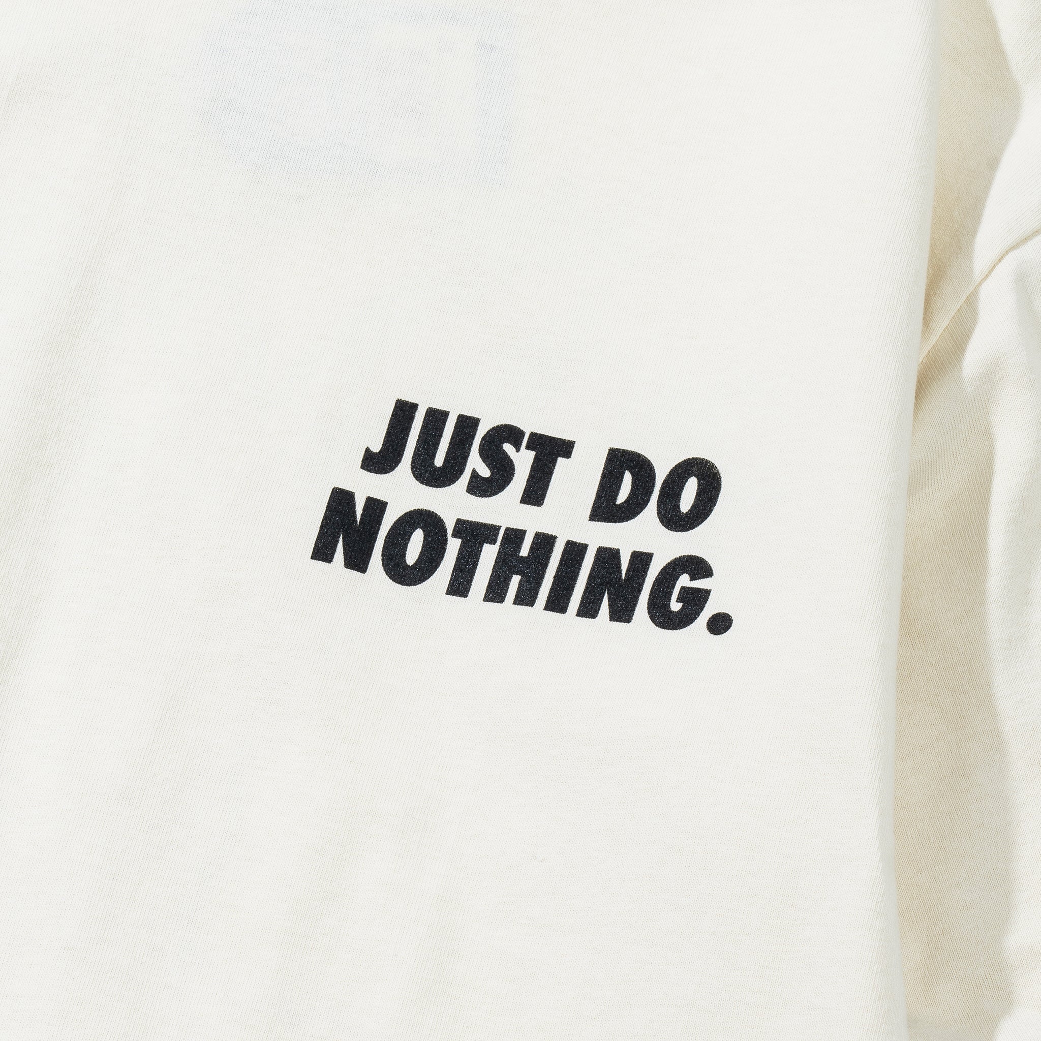 MARKET clothing brand JUST DO NOTHING FALL T-SHIRT. Find more graphic tees, hats, hoodies and more at MarketStudios.com. Formally Chinatown Market.
