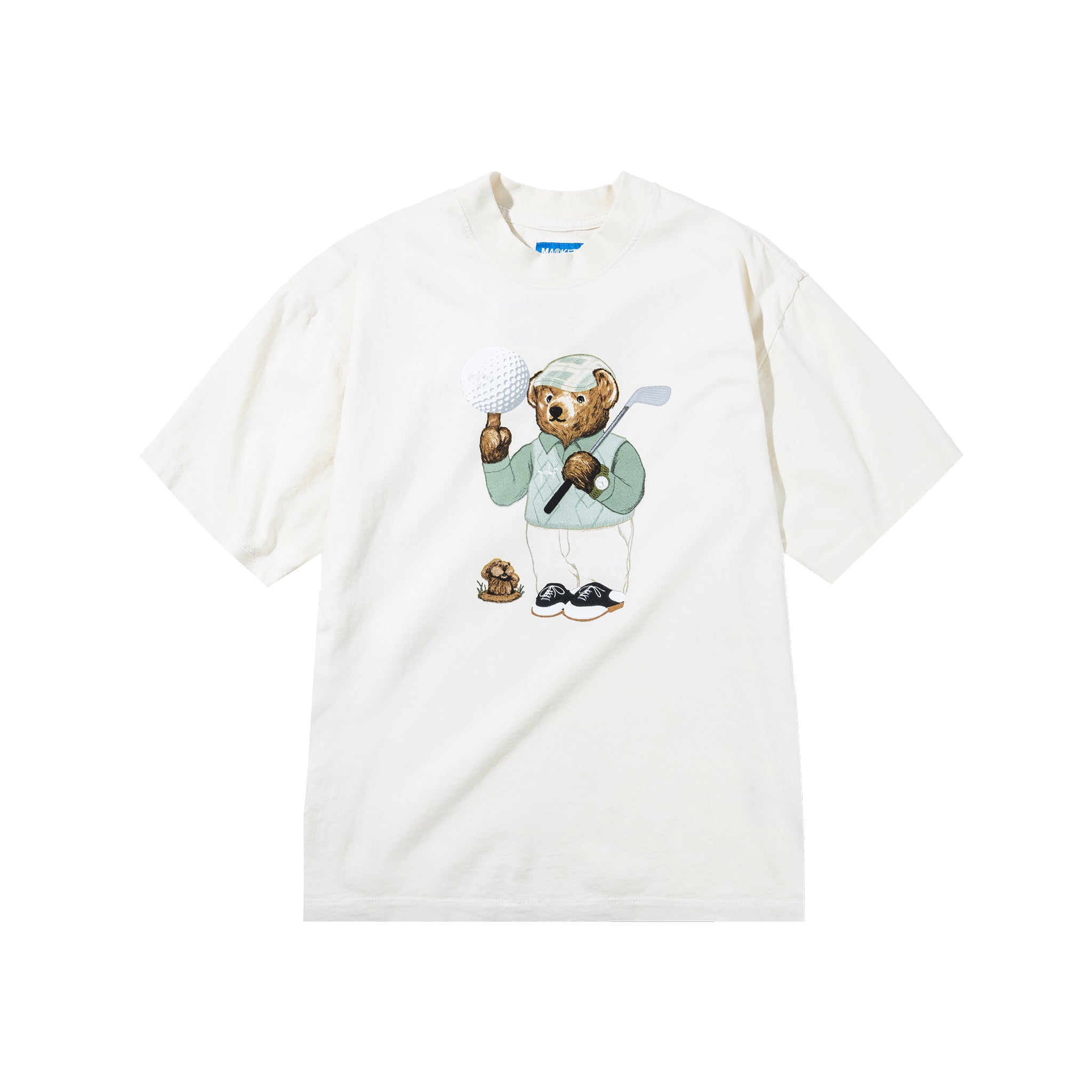 PAR 5 BEAR T-SHIRT - ECRU / L