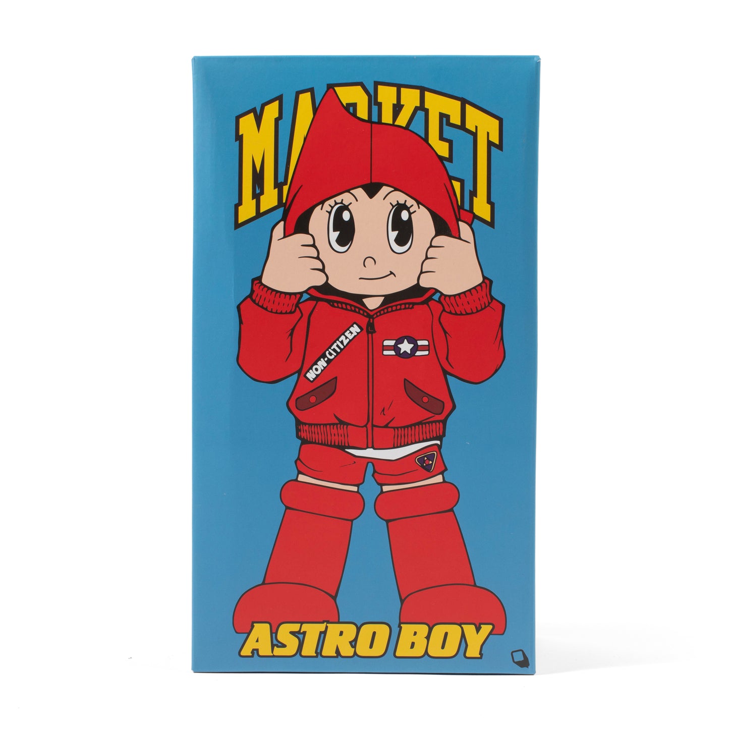 MARKET clothing brand SMILEY TOYQUBE ASTRO BOY HOODIE FIGURE. Find more homegoods and graphic tees at MarketStudios.com. Formally Chinatown Market. 