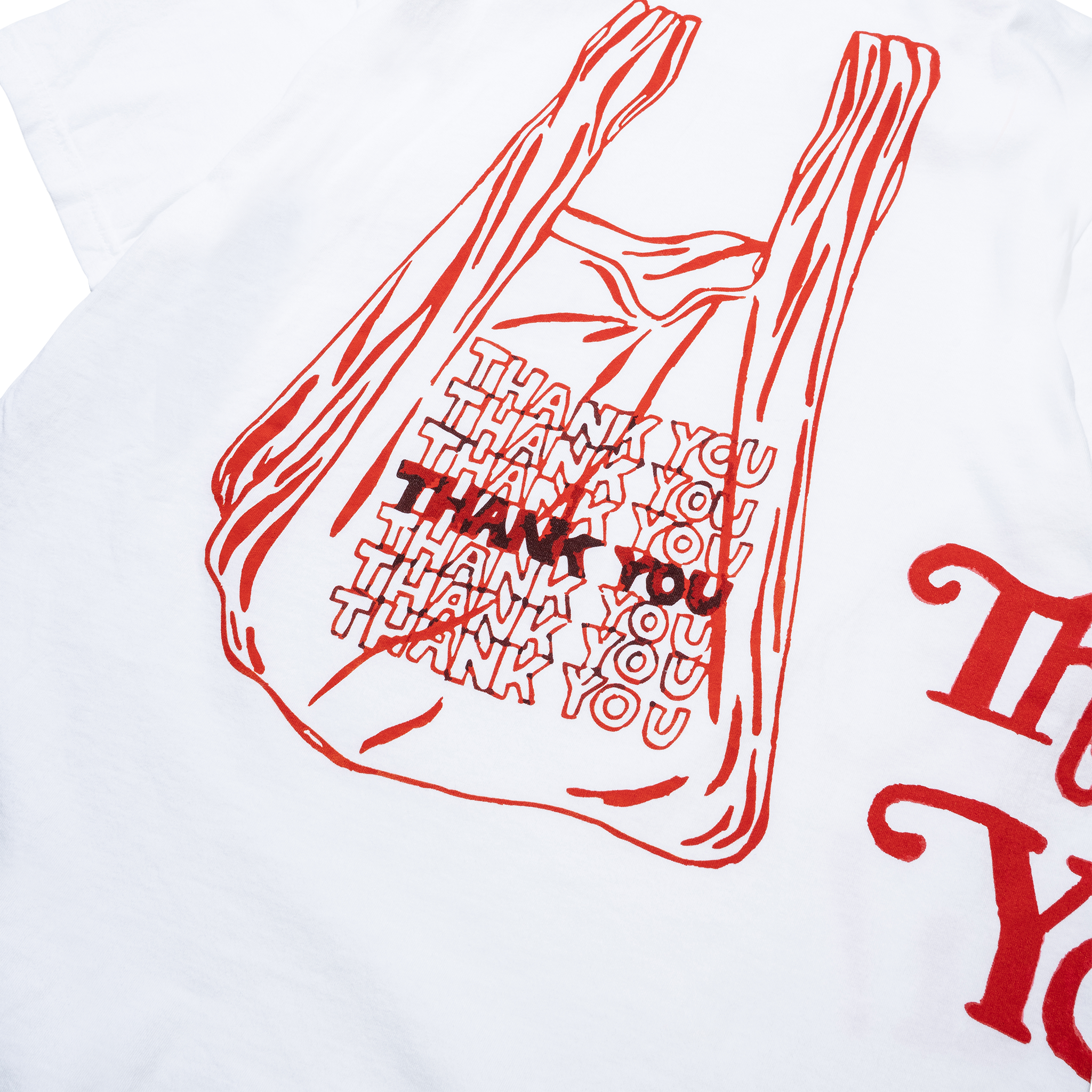 THANK YOU PLASTIC BAG T-SHIRT