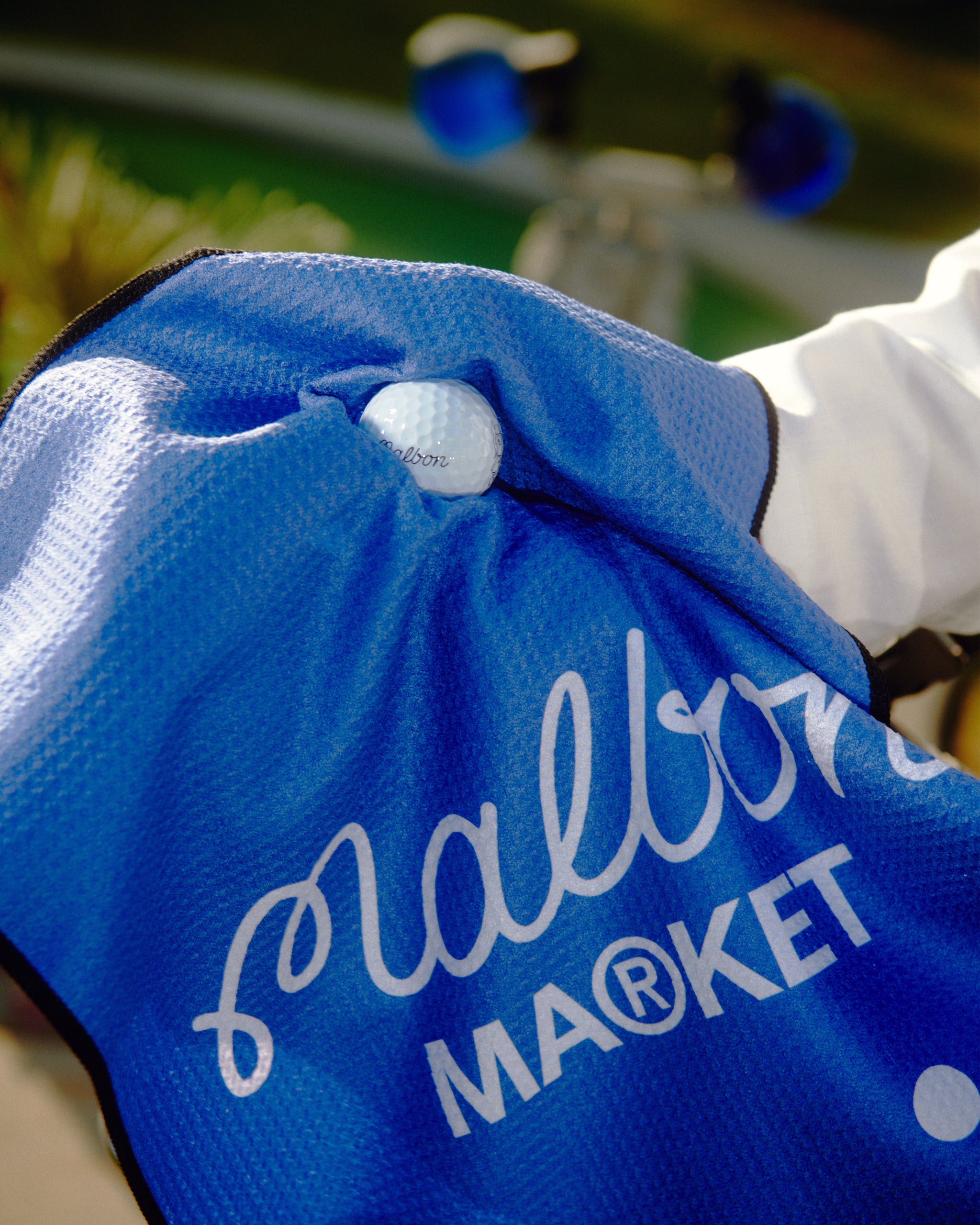 MALBON MARKET MICROFIBER GOLF TOWEL