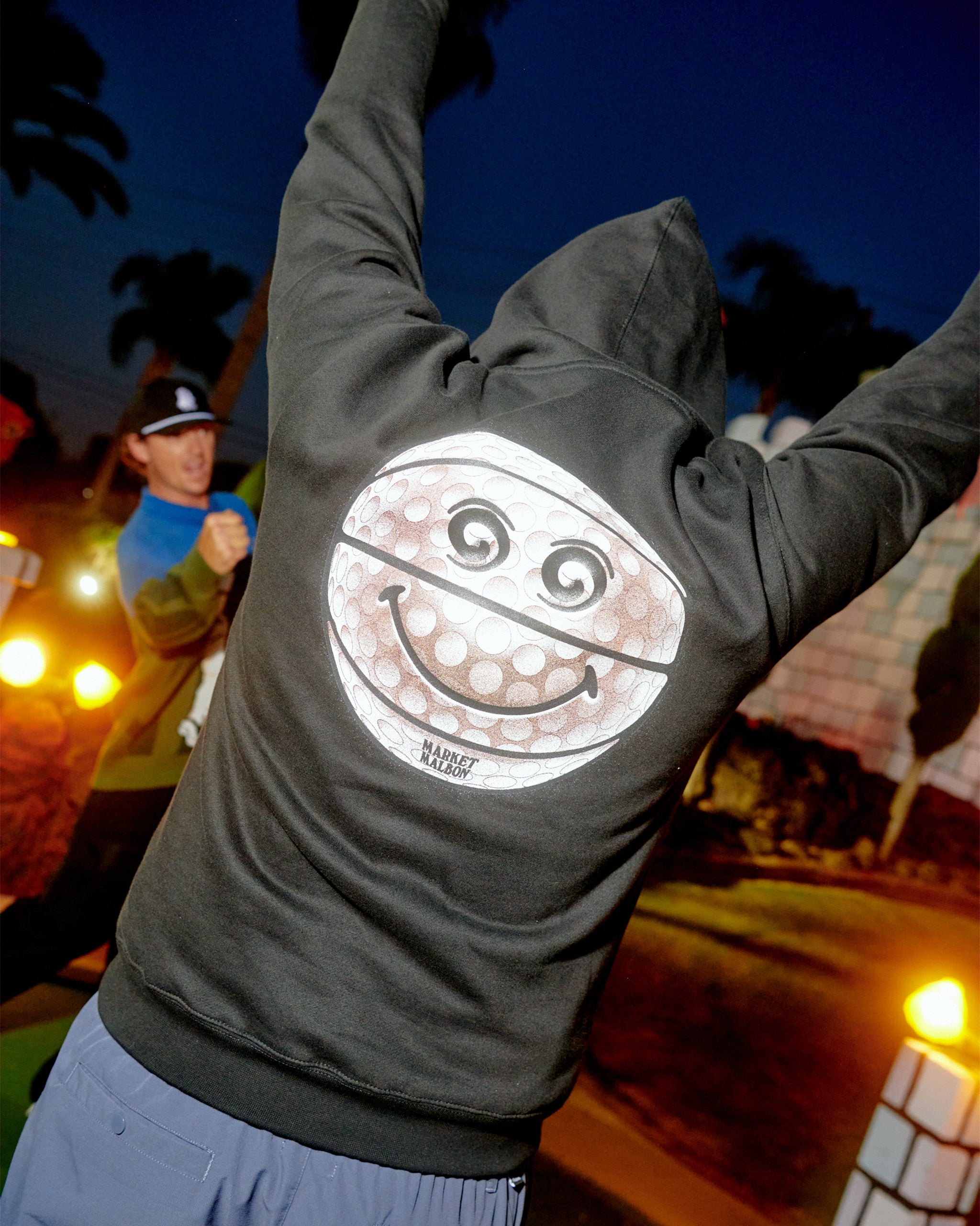 SMILEY GOLF BALL HOODIE