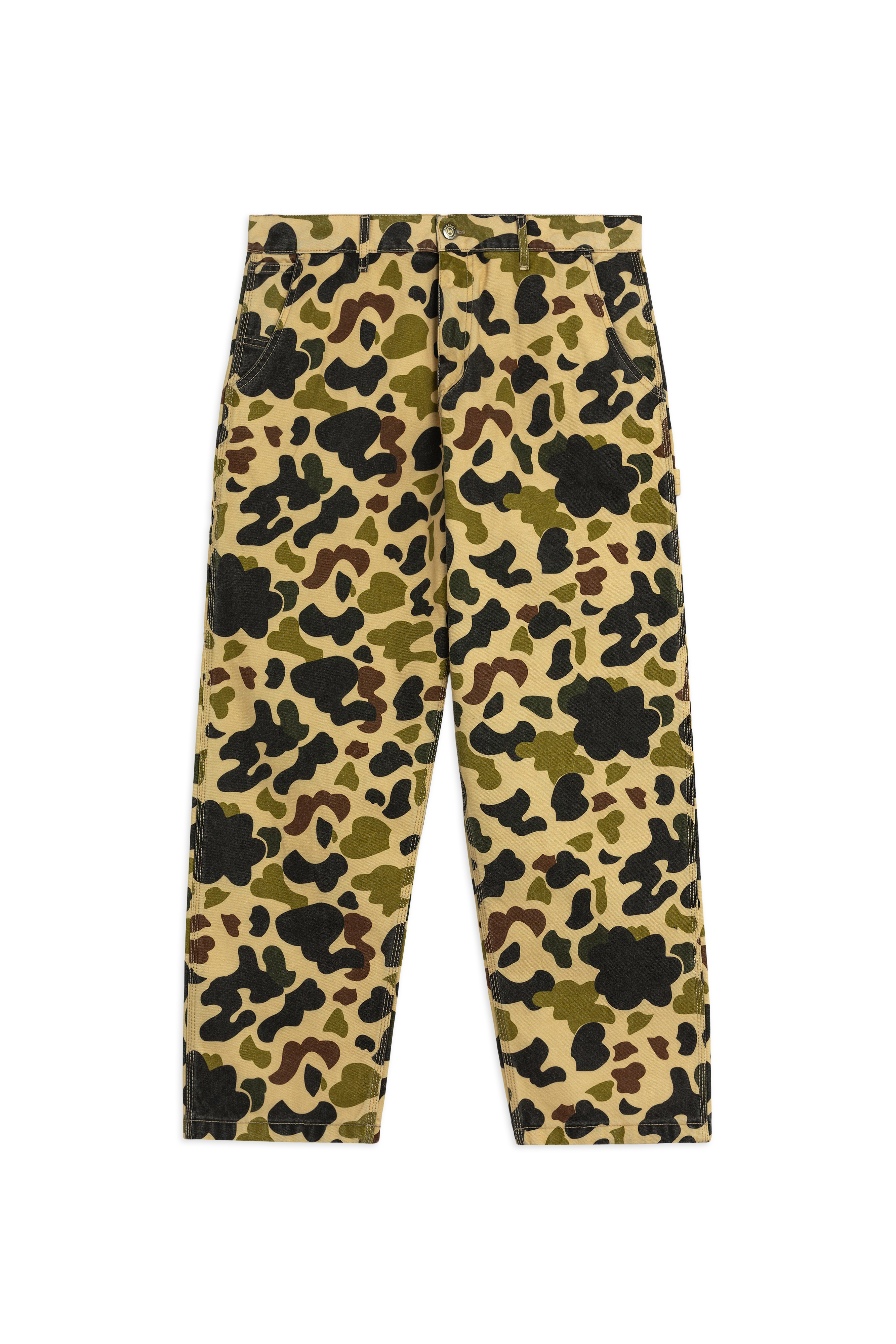 Camo Denim Pants