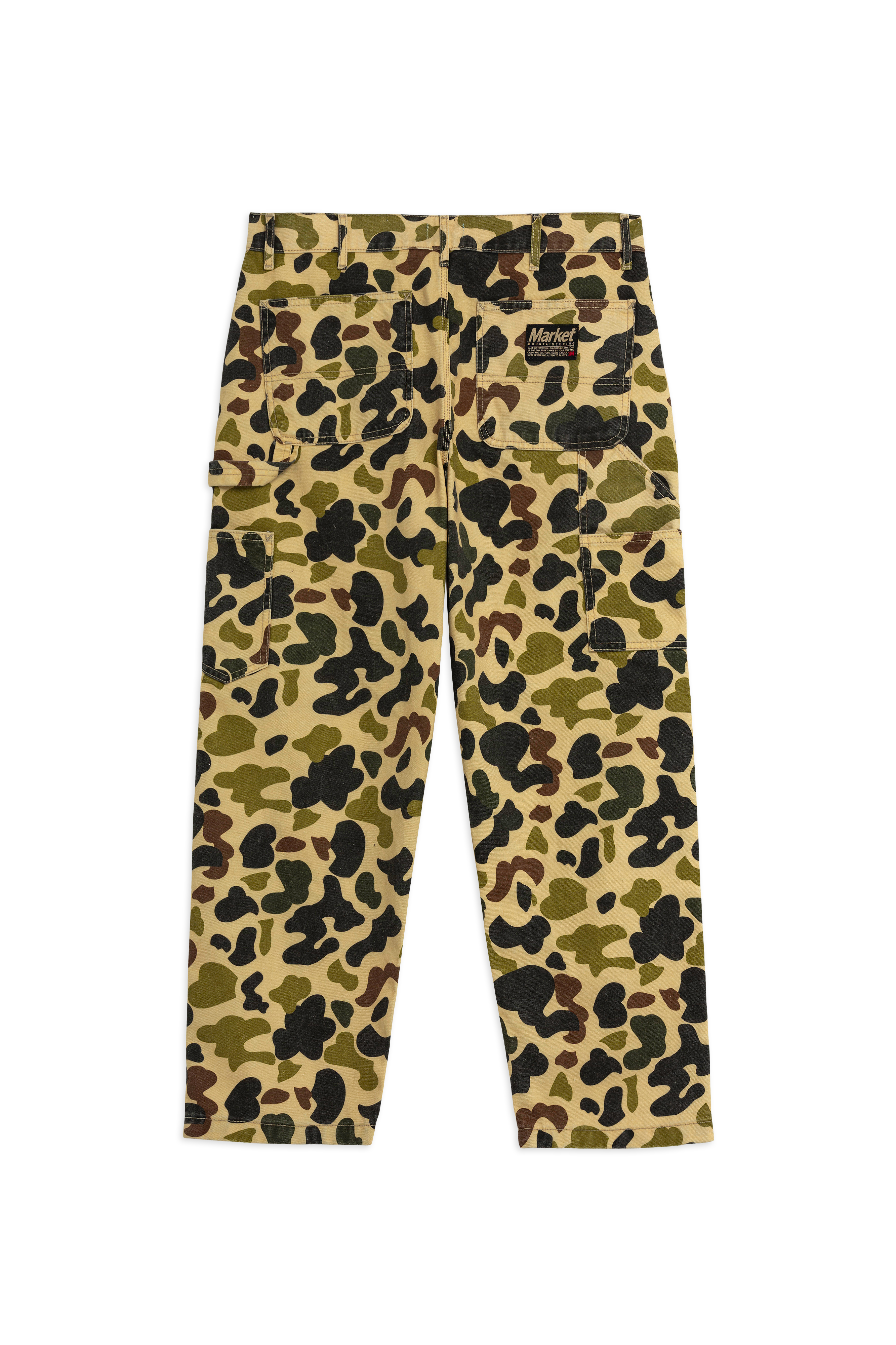 Camo Denim Pants