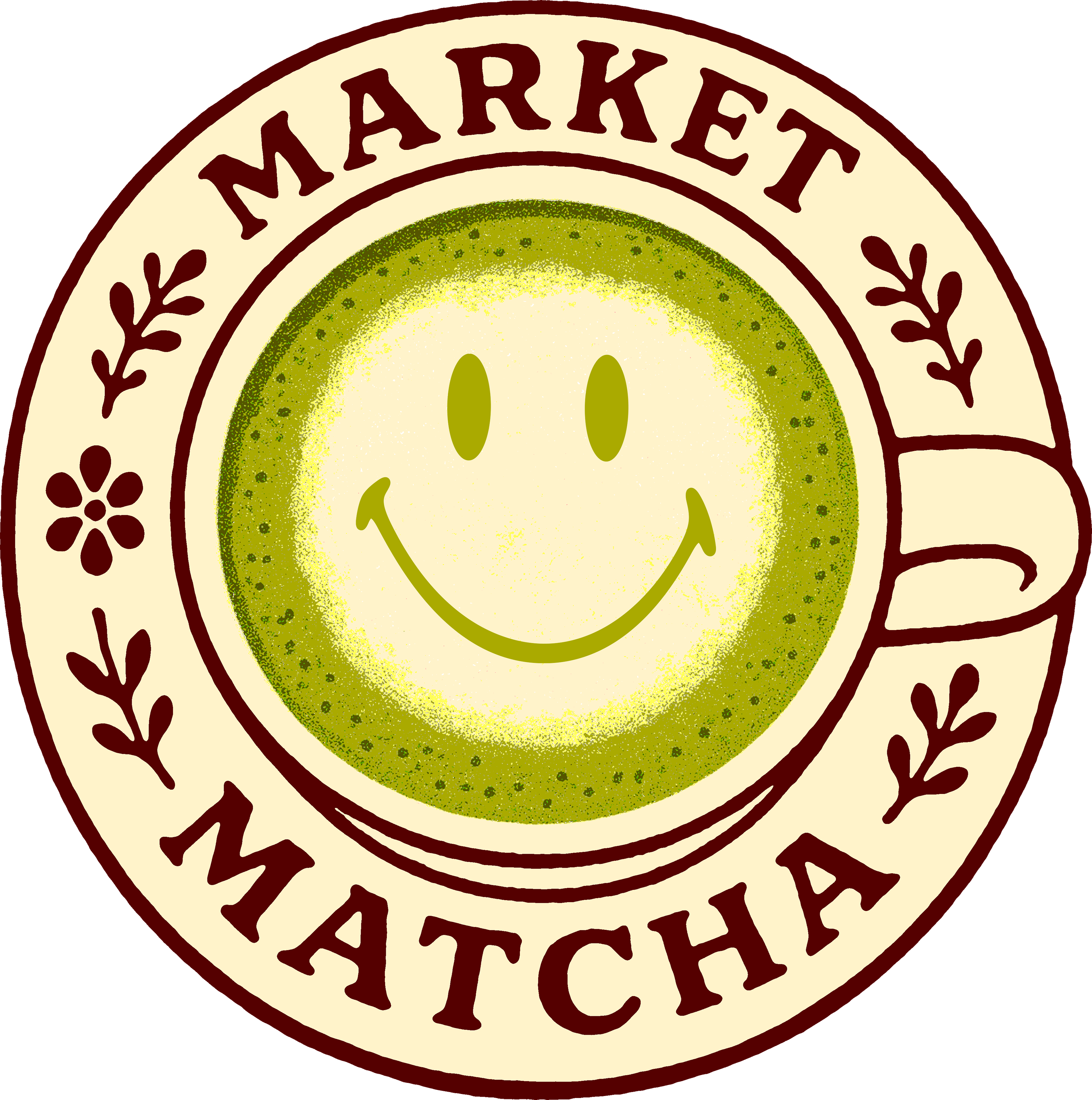 SMILEY GOTCHA MATCHA T-SHIRT