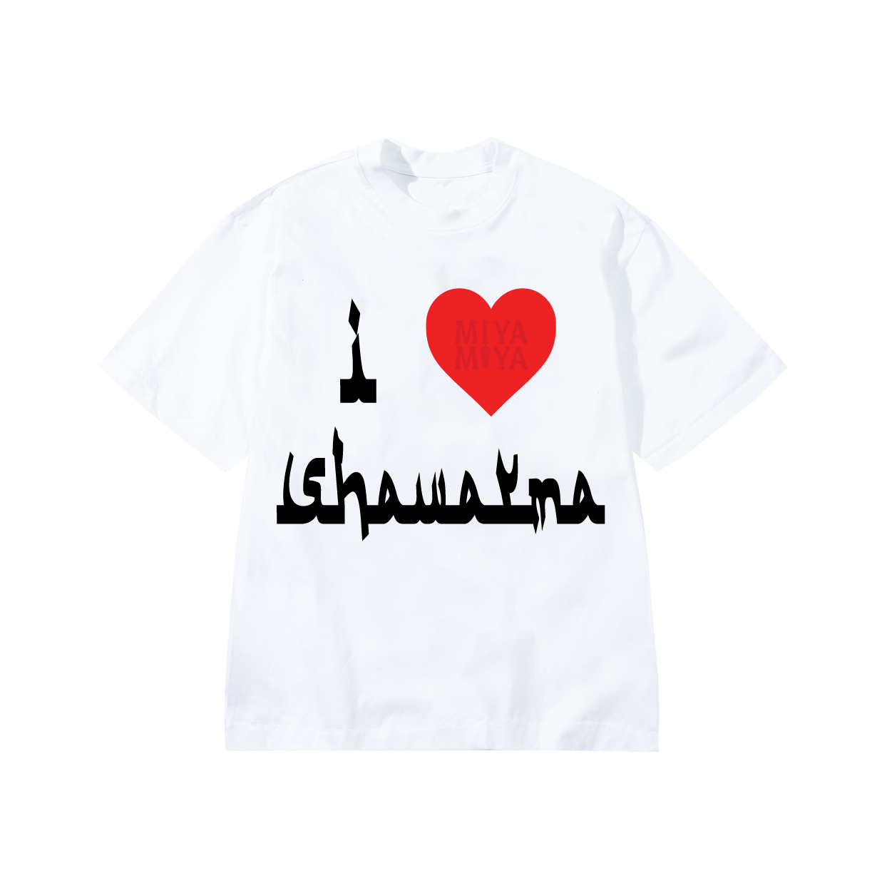 MIYA I HEART SHAWARMA T-SHIRT