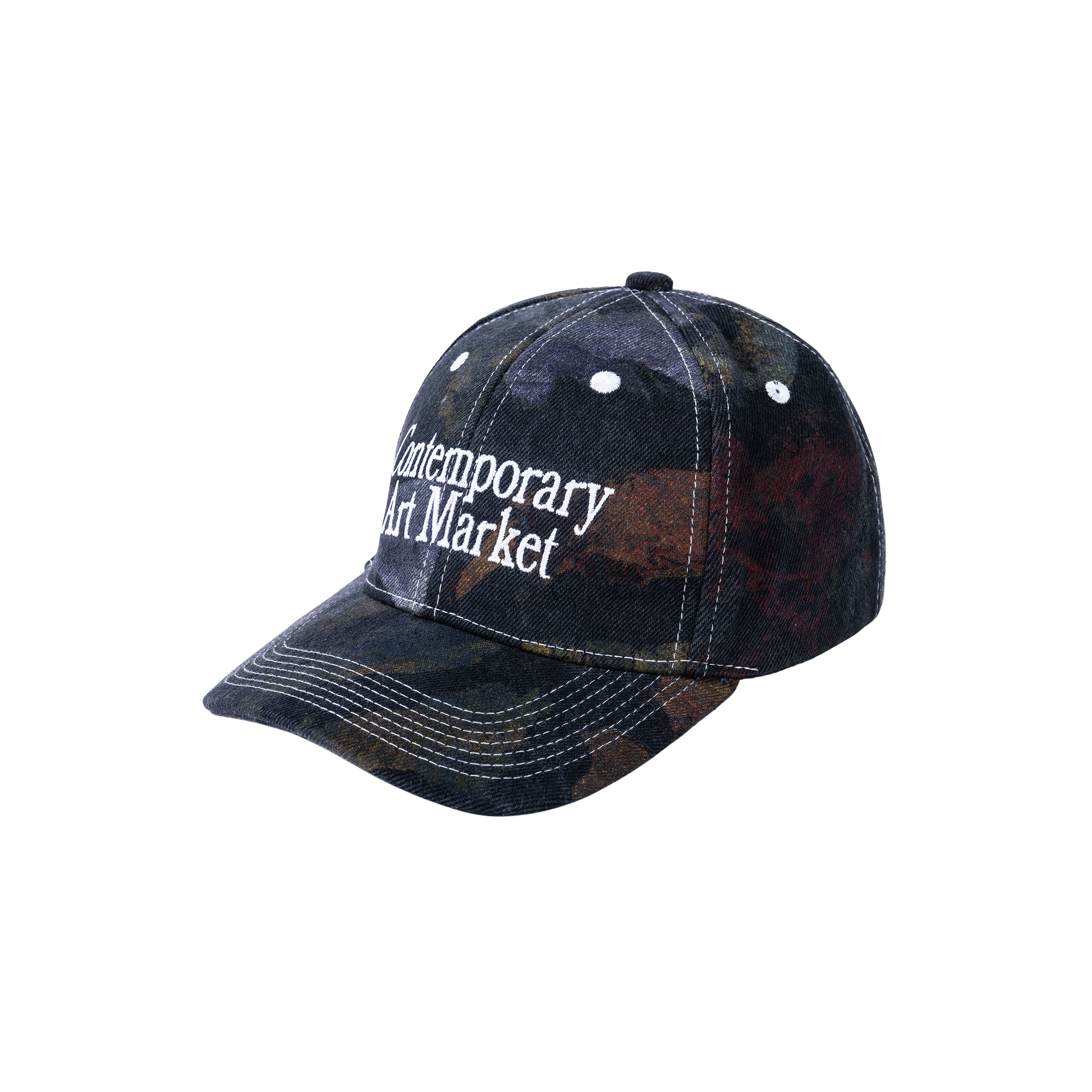 CONTEMPORARY ART MARKET CONTRAST 6 PANEL HAT