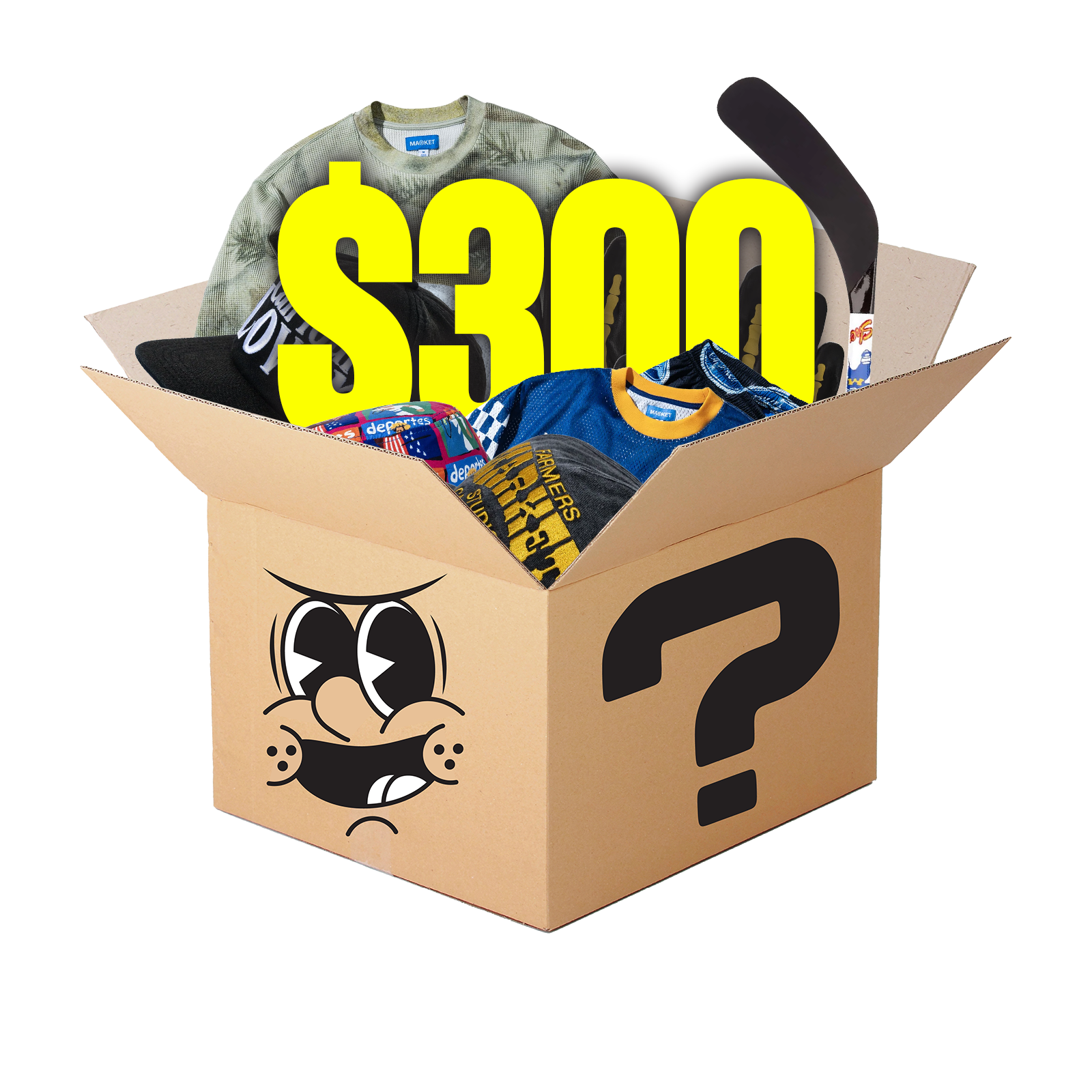 $300 MYSTERY BOX (OVER $500 VALUE)