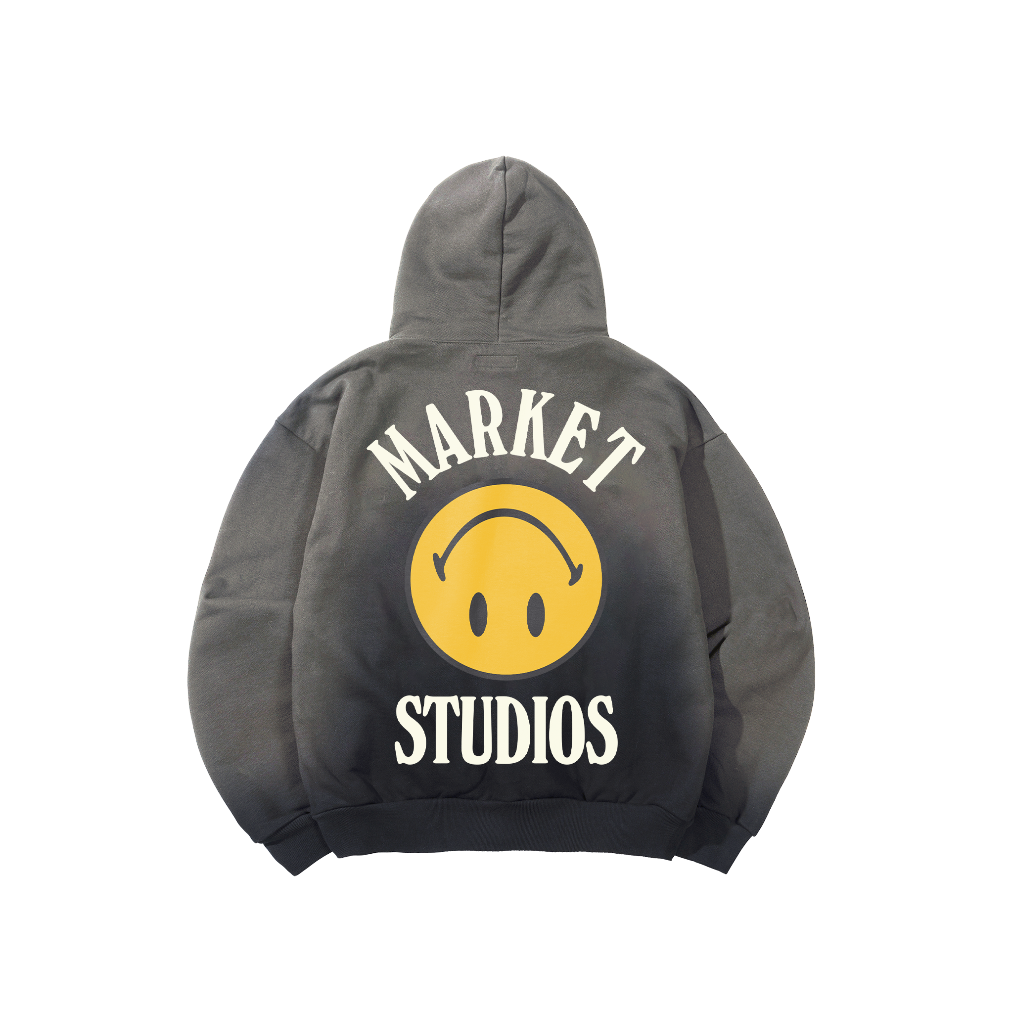 SMILEY UPSIDE DOWN LOCKUP HOODIE