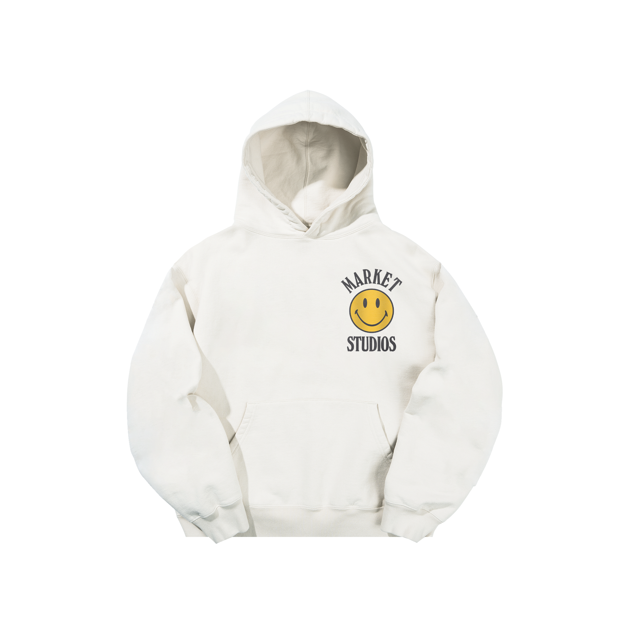SMILEY UPSIDE DOWN LOCKUP HOODIE