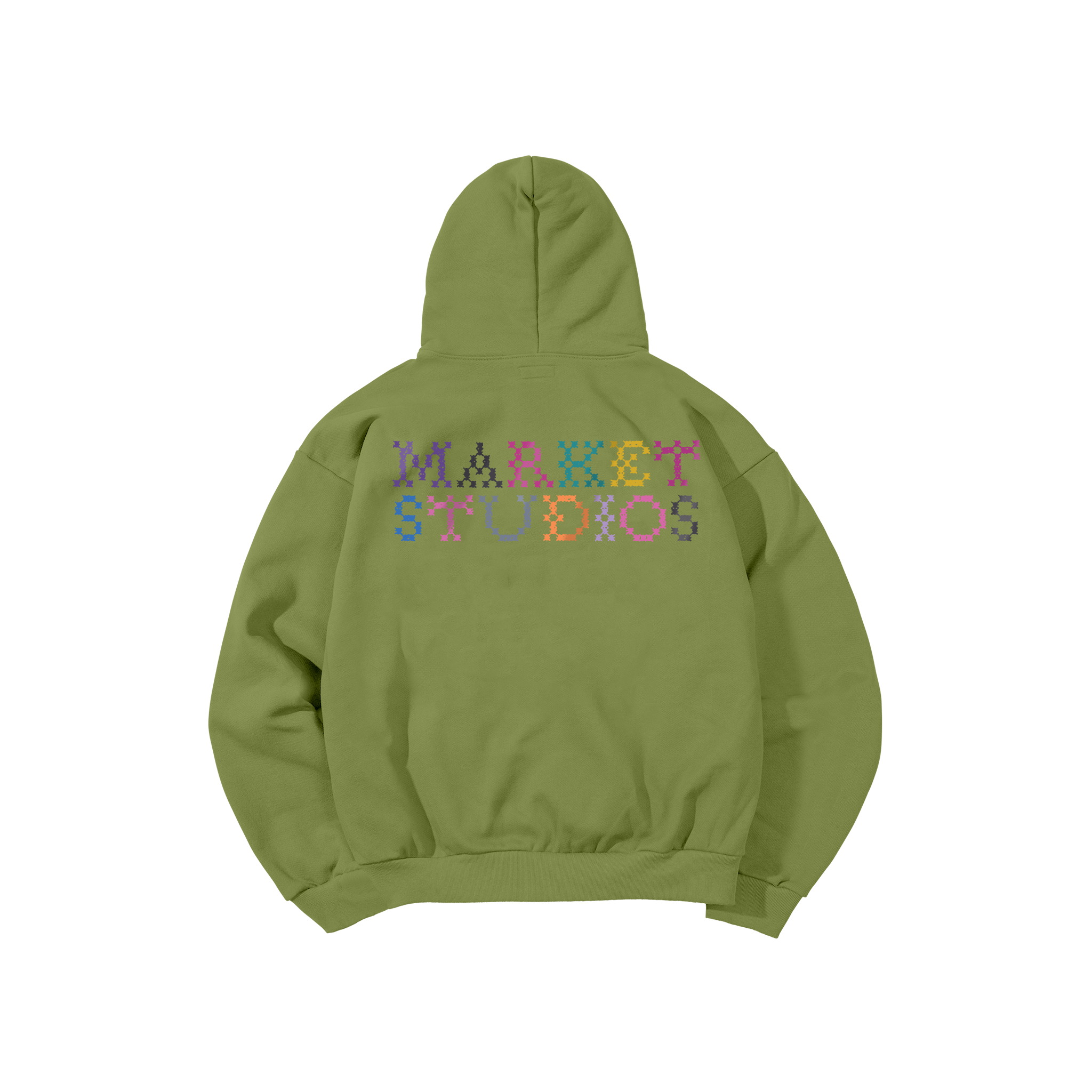 FOLK FITTED BEAR HOODIE
