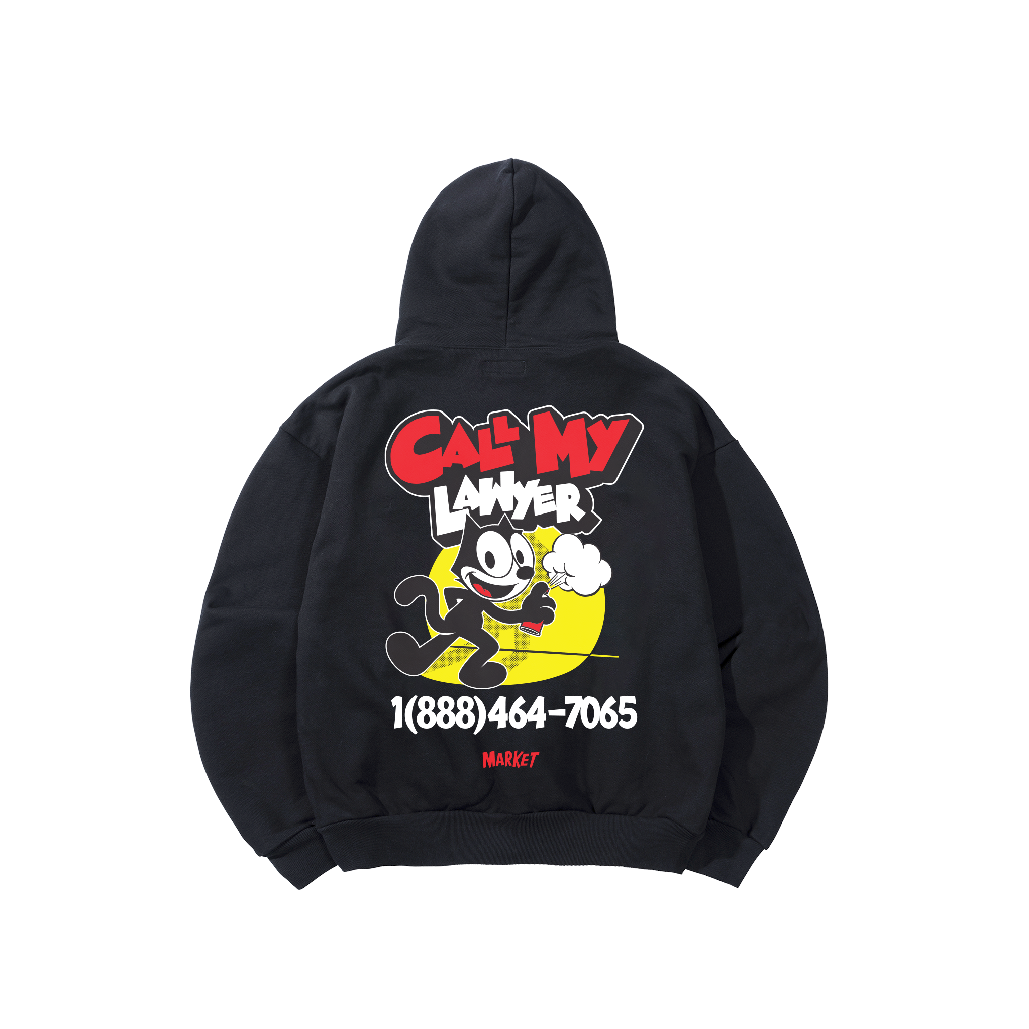 FELIX THE CAT SPRAY PAINT HOODIE