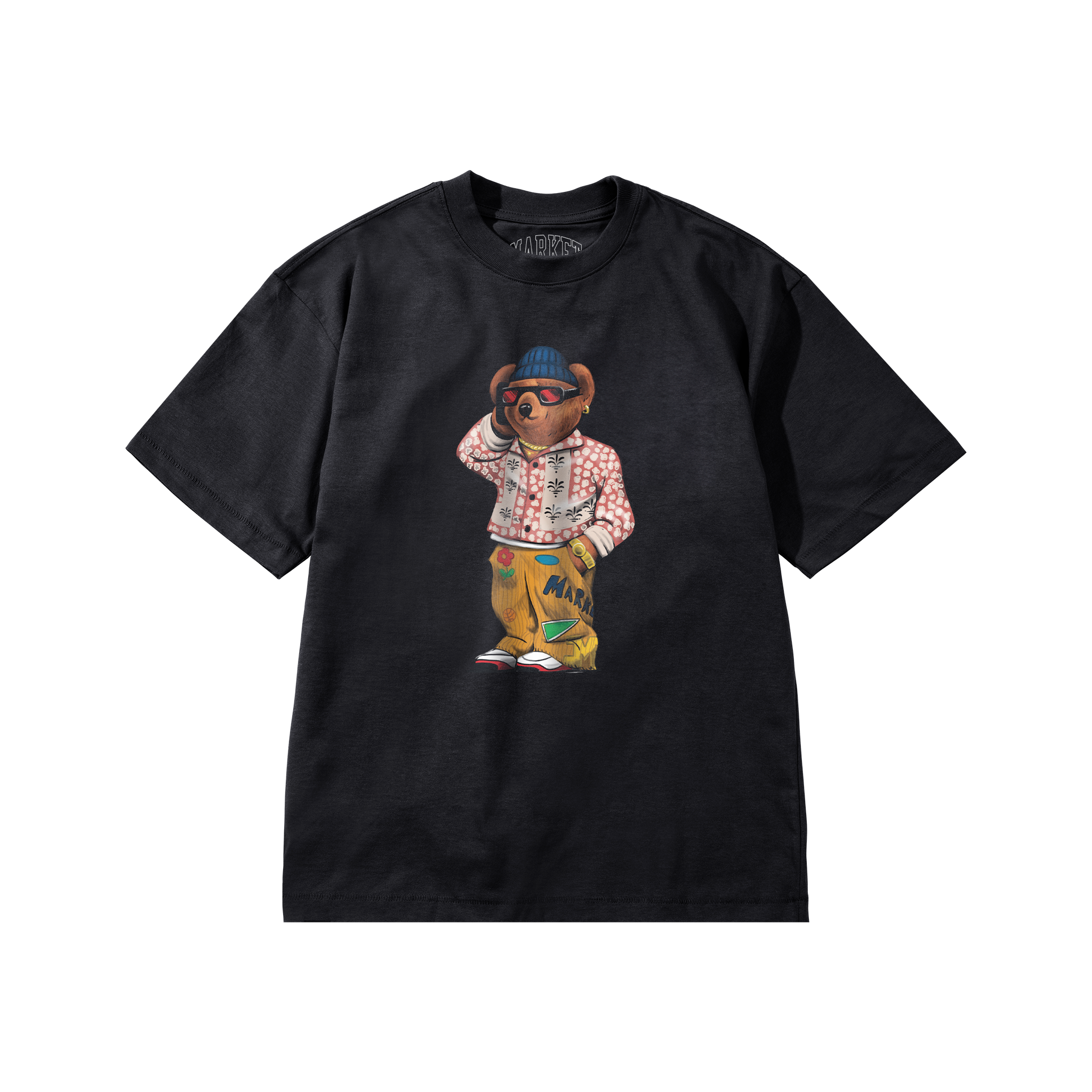 FOLK FITTED BEAR T-SHIRT
