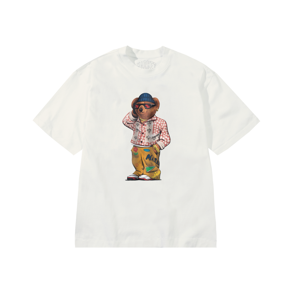 FOLK FITTED BEAR T-SHIRT