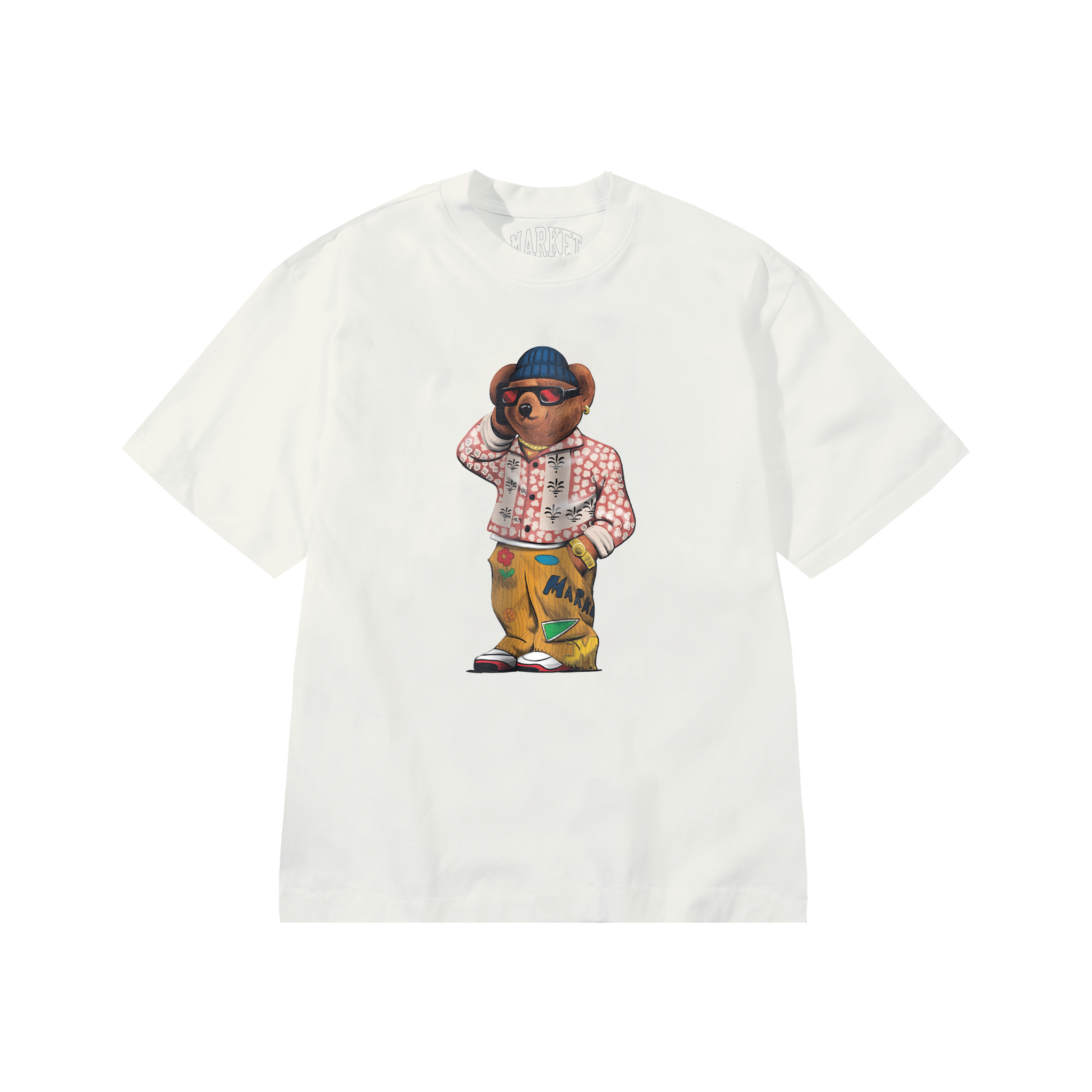 FOLK FITTED BEAR T-SHIRT