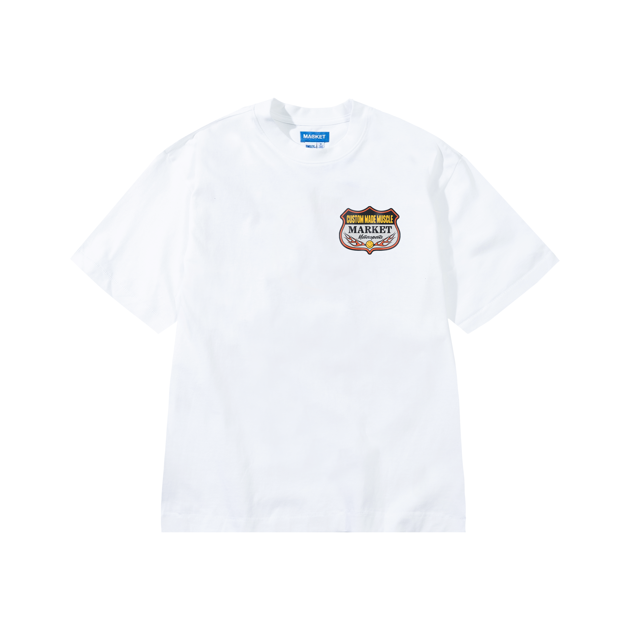 SMILEY BURNT RUBBER T-SHIRT