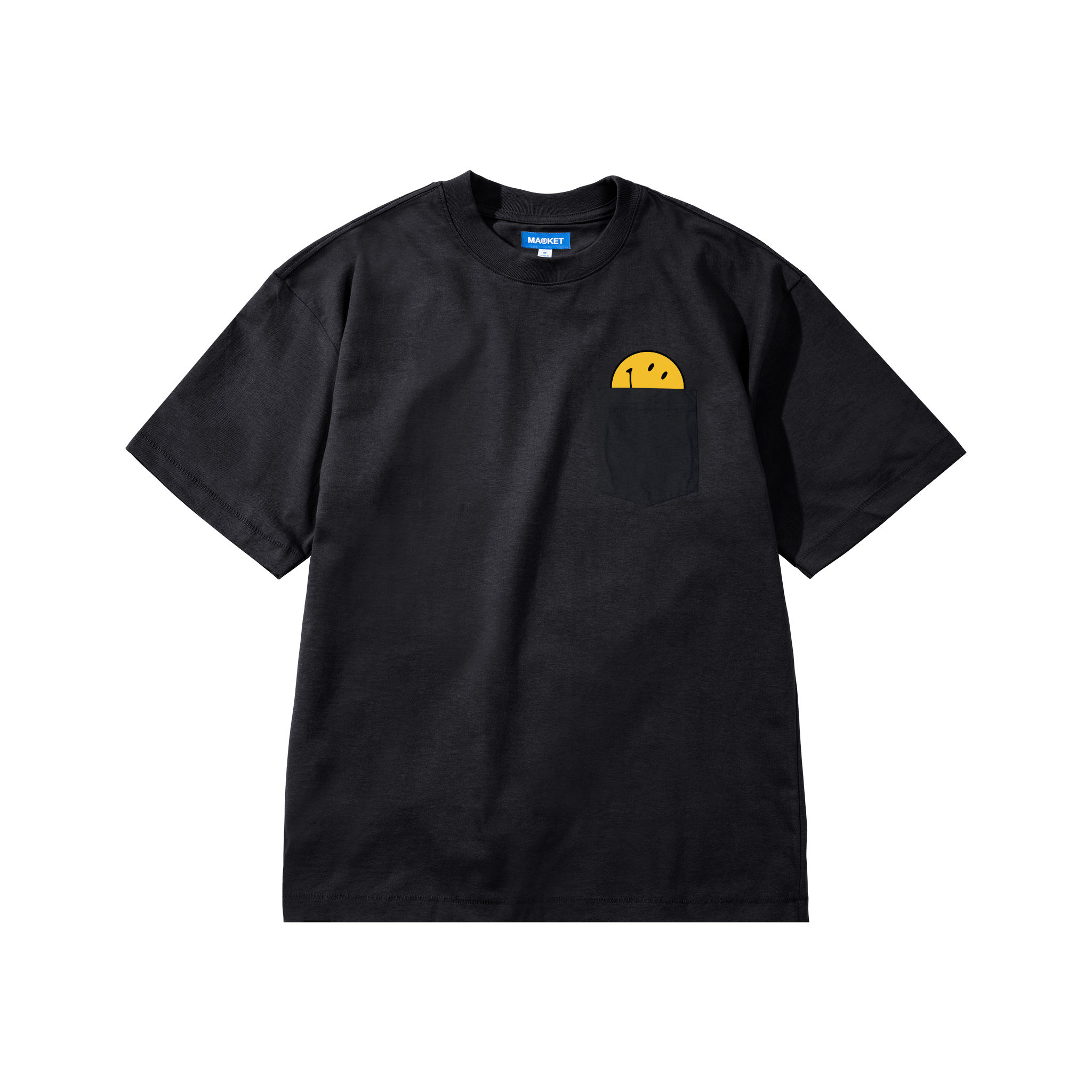 SMILEY PEEK-A-BOO POCKET T-SHIRT