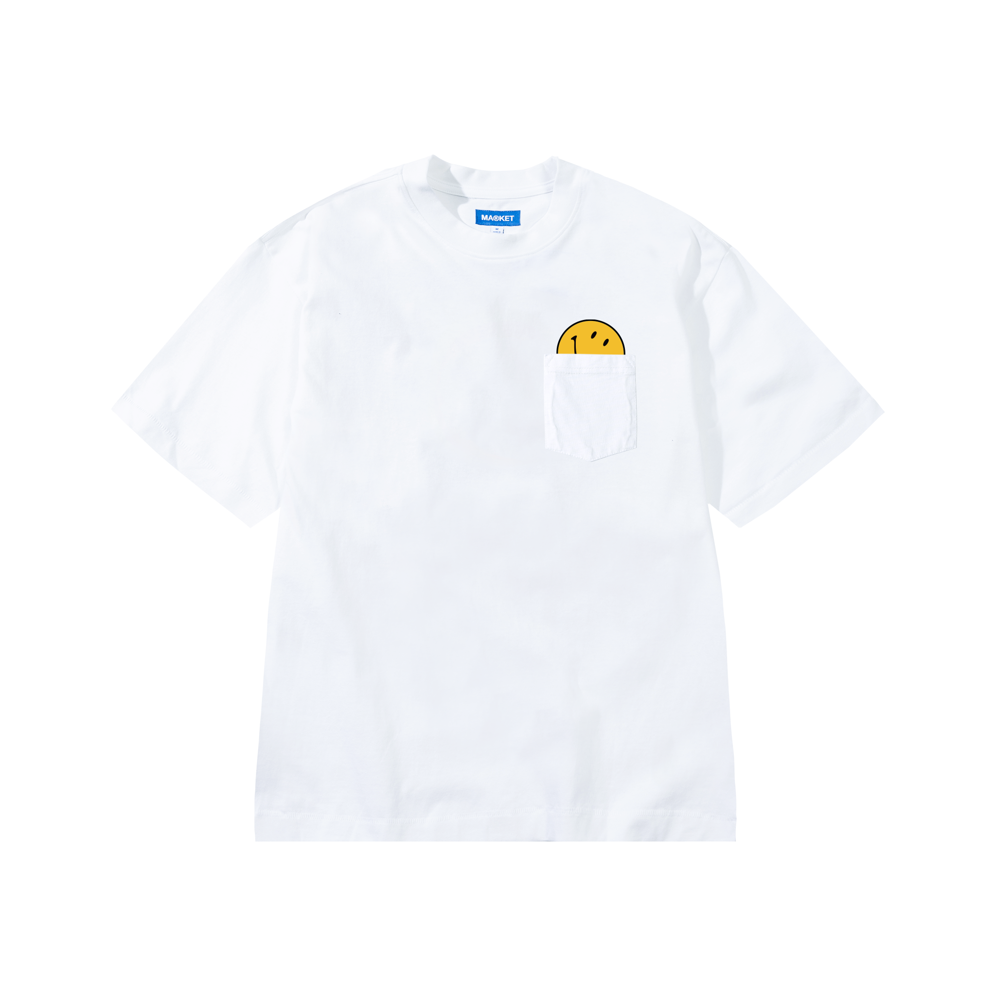 SMILEY PEEK-A-BOO POCKET T-SHIRT