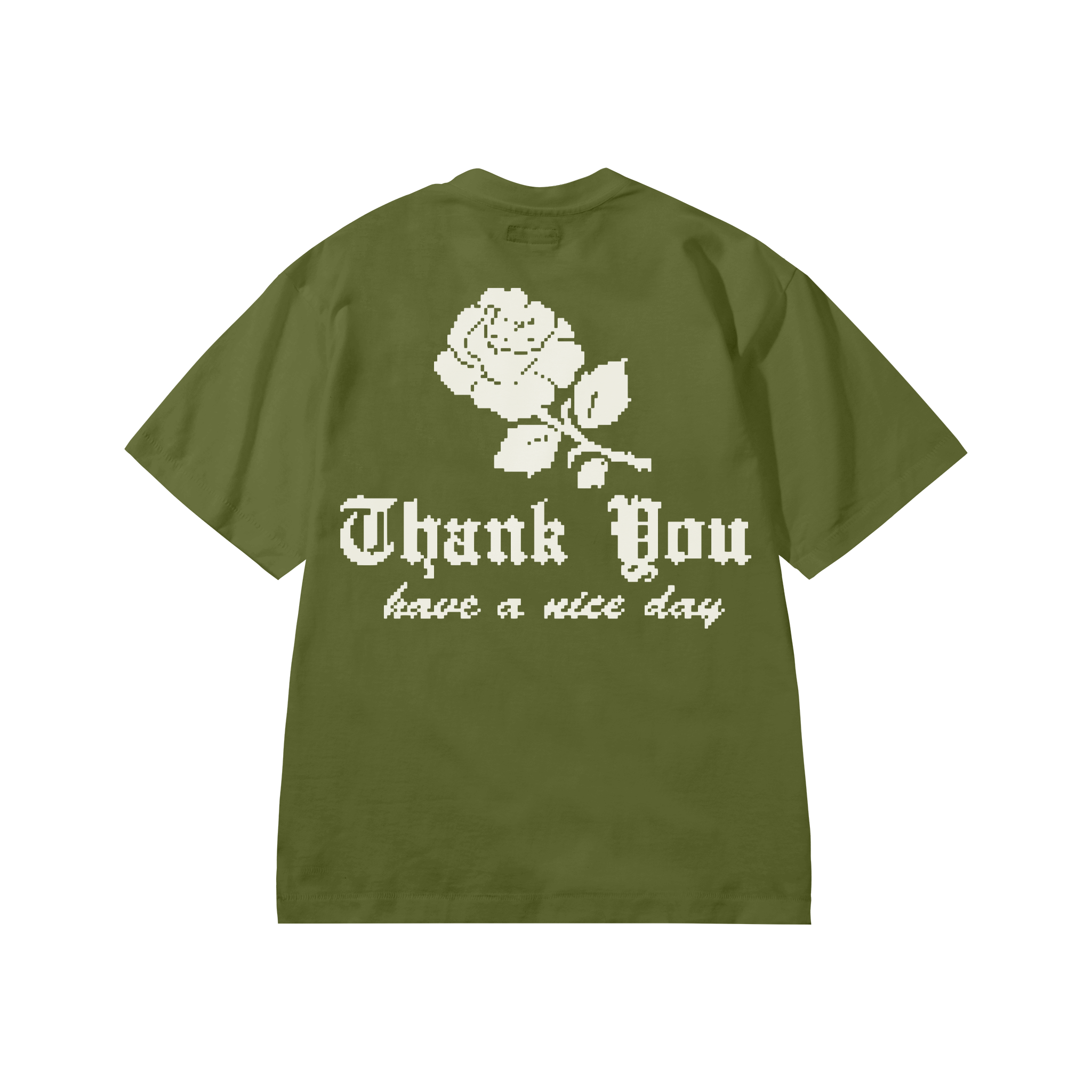 THANK YOU NEEDLEPOINT T-SHIRT