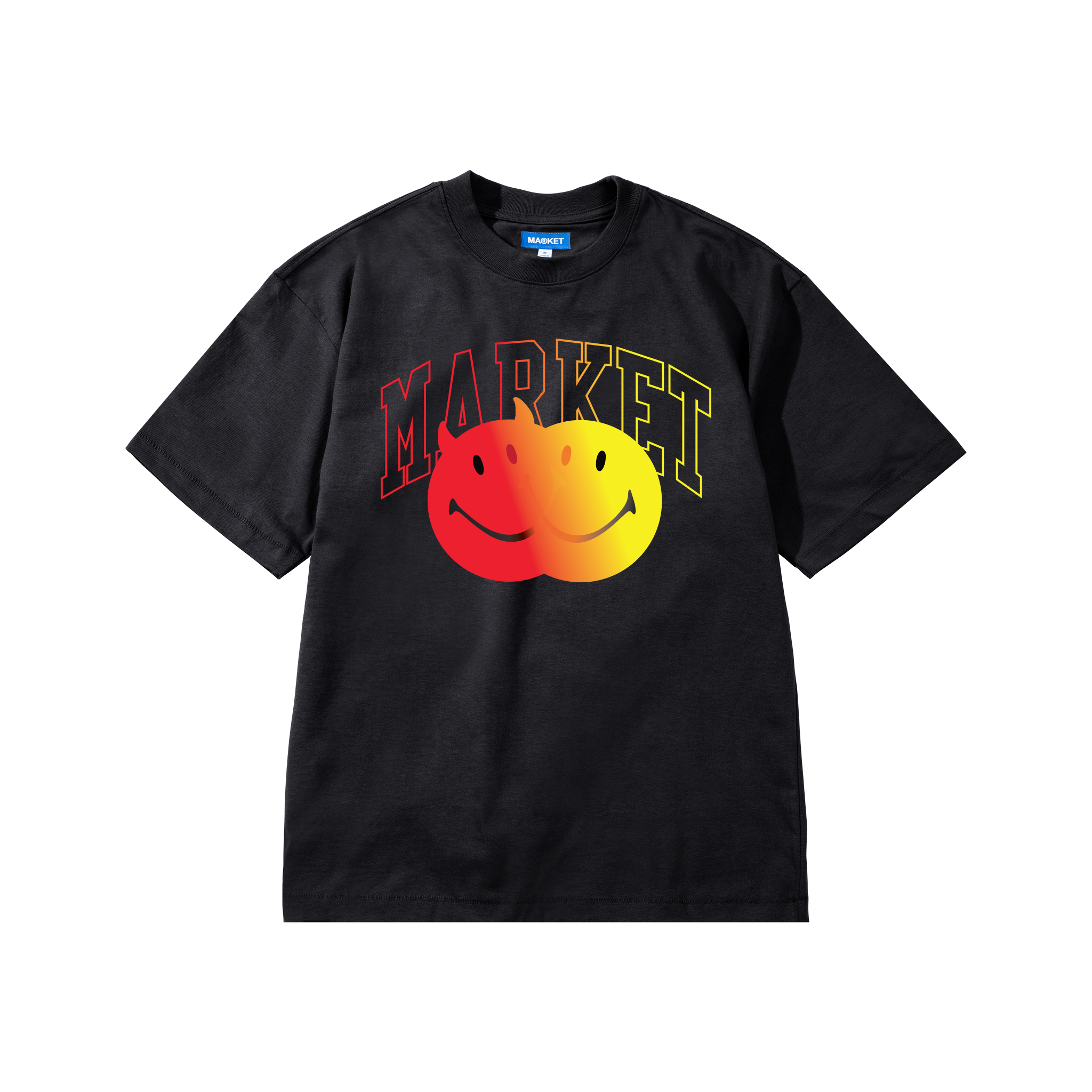 SMILEY GOOD AND EVIL T-SHIRT