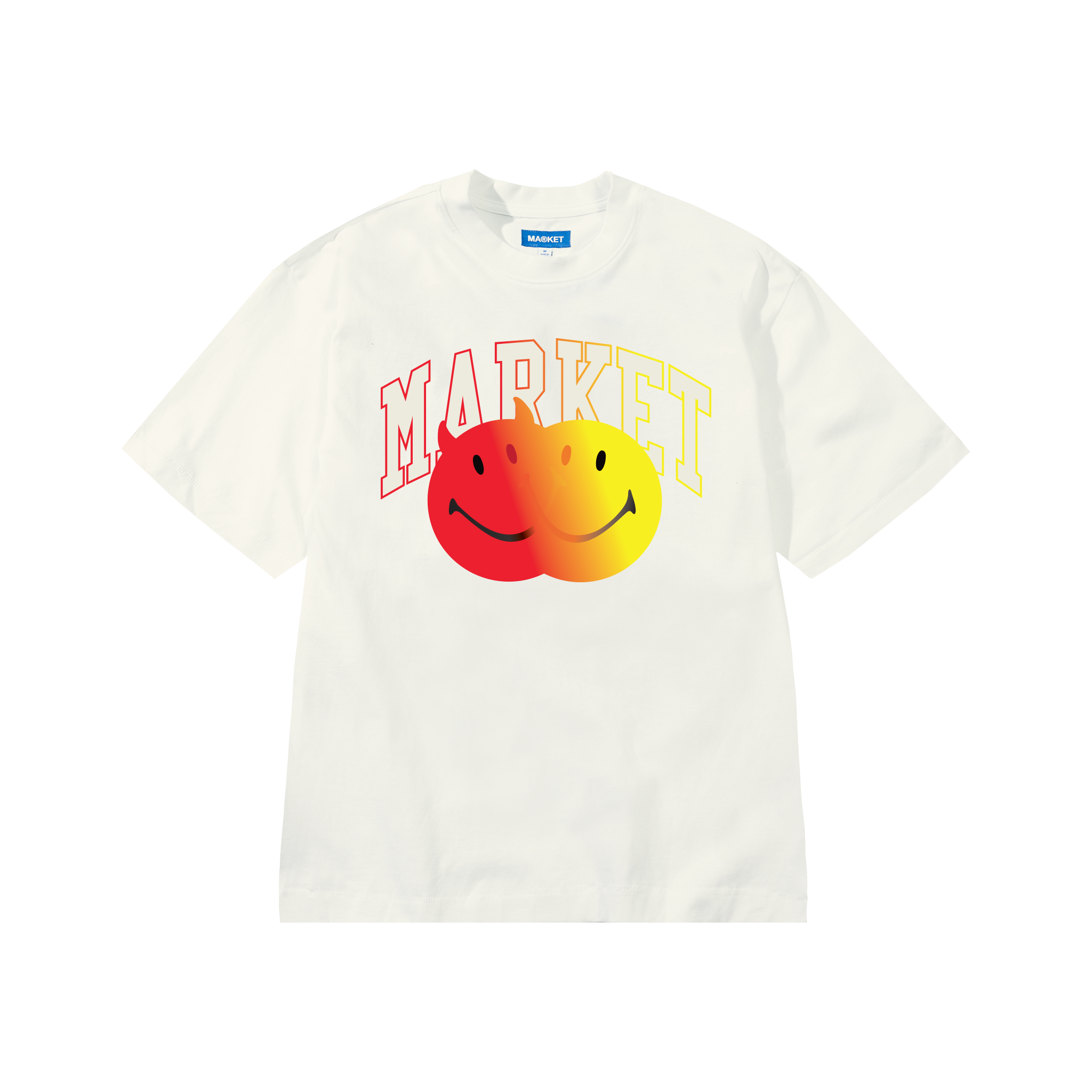 SMILEY GOOD AND EVIL T-SHIRT