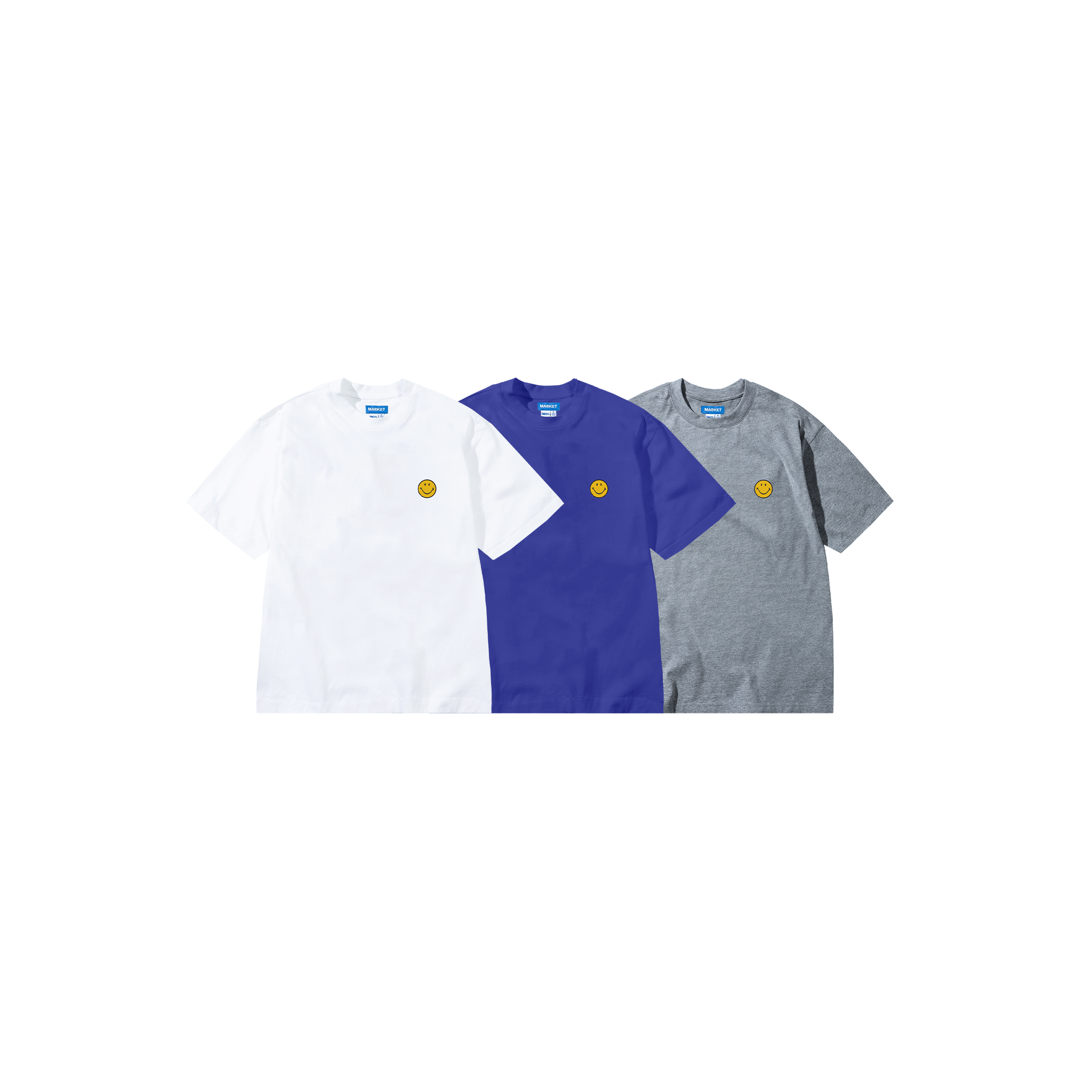 SMILEY STUDIOS T-SHIRT 3-PACK