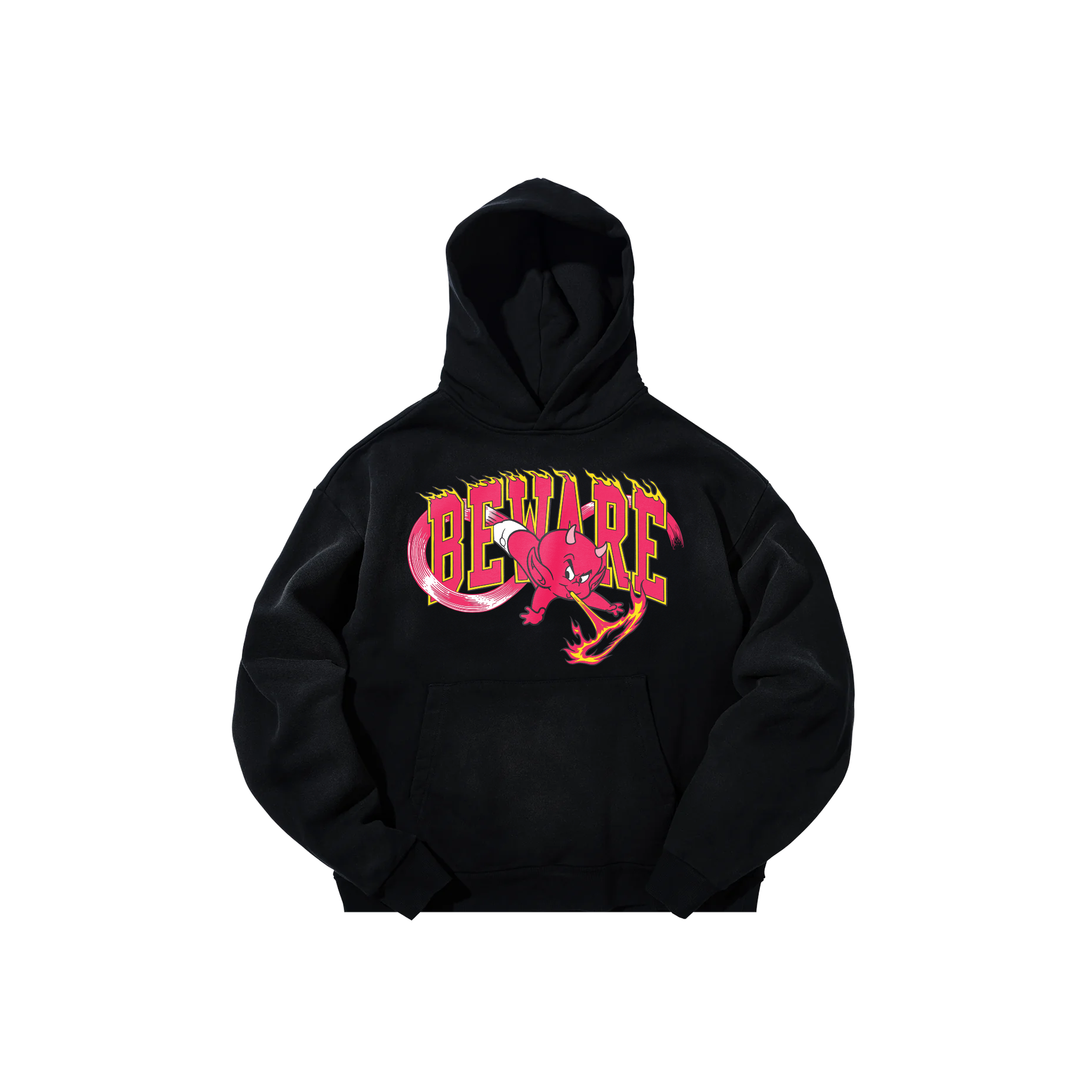 HOT STUFF X MARKET BEWARE HOODIE