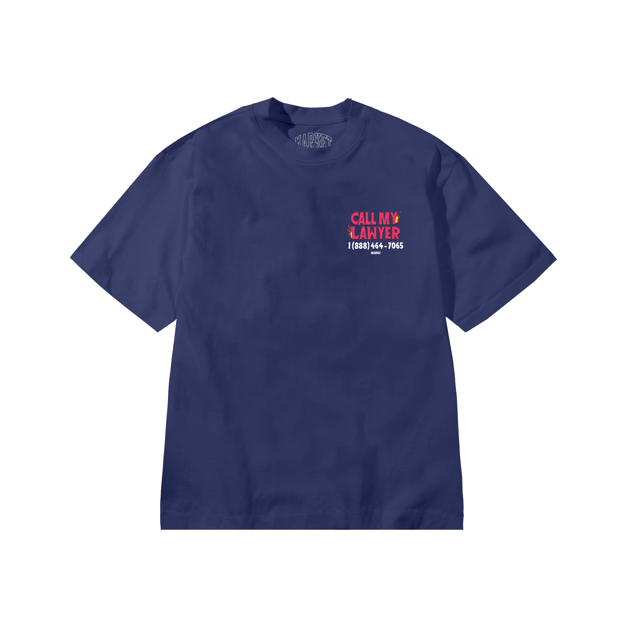 HOT STUFF X MARKET CALL MY LAWYER T-SHIRT