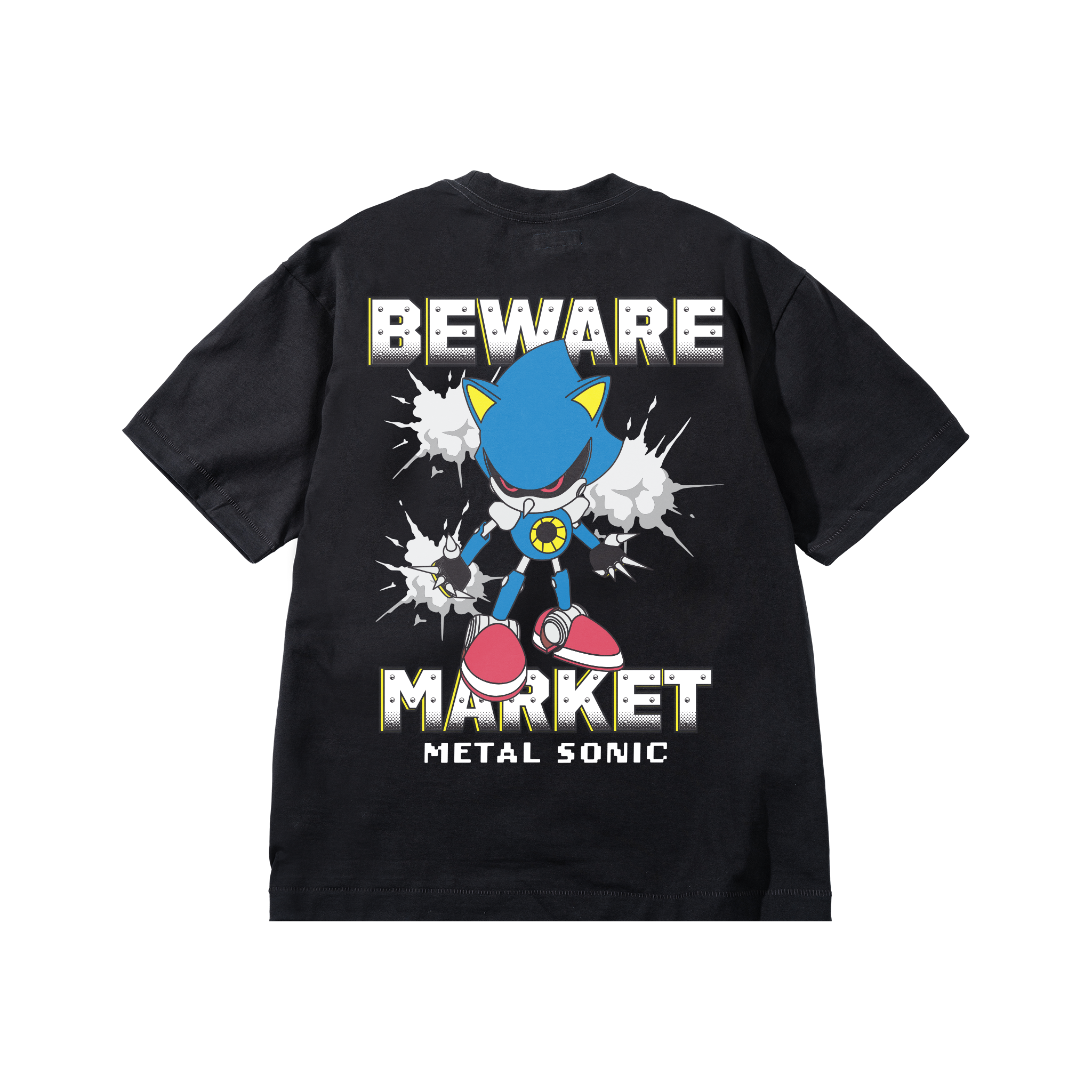 MARKET X SONIC METAL SONIC T-SHIRT