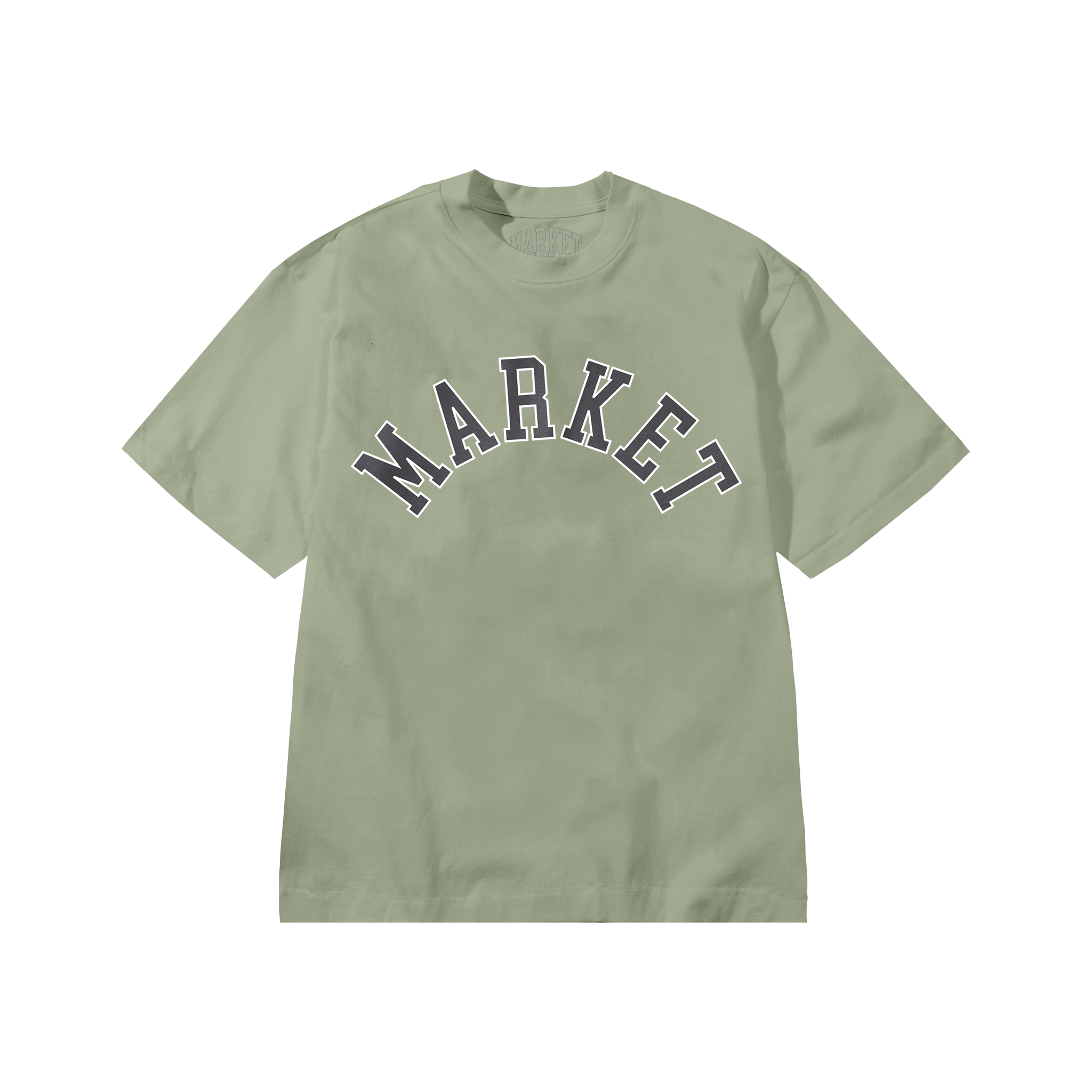 THROWBACK ARC T-SHIRT - DESERT GREEN