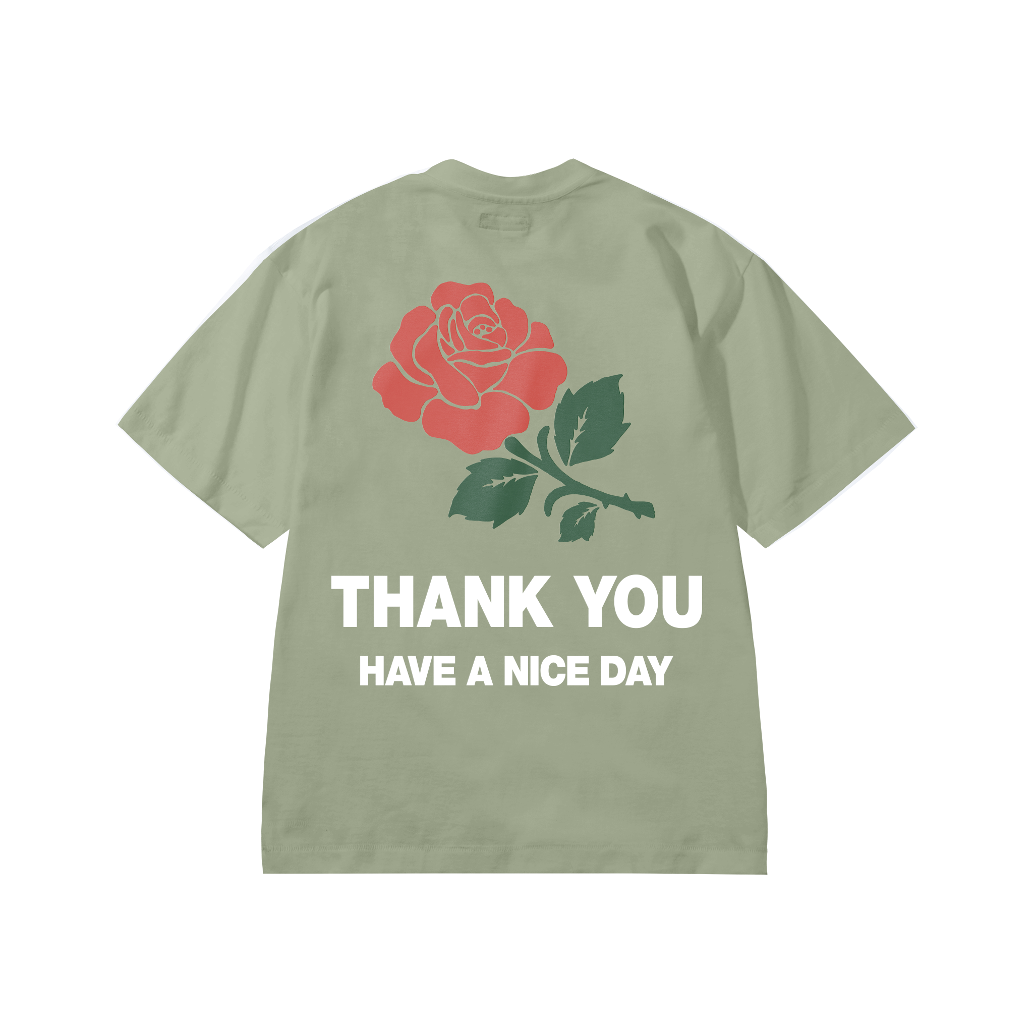 THANK YOU ROSE T-SHIRT - KELP