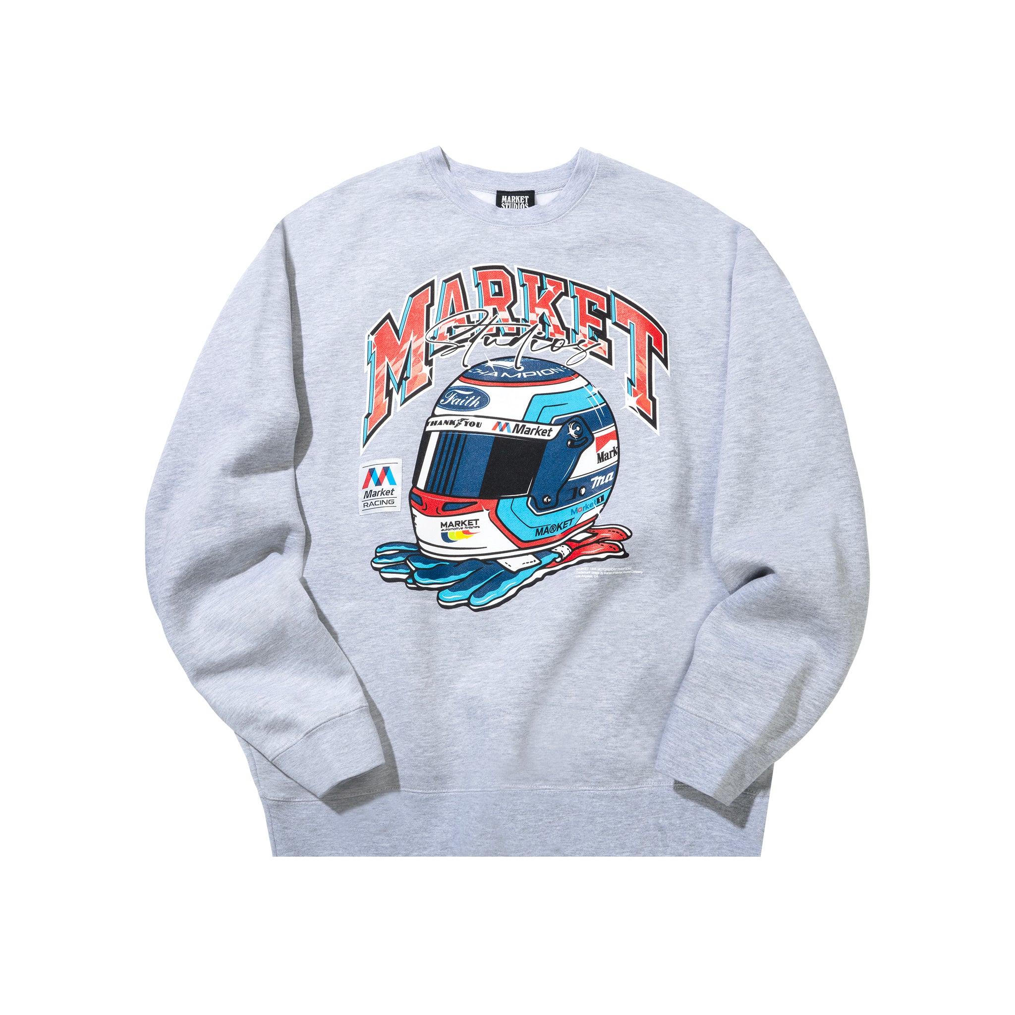 RACING HELMET CREWNECK