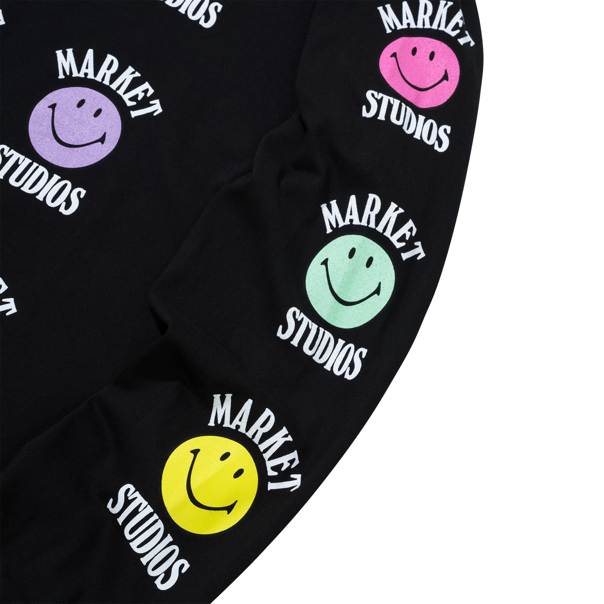 SMILEY COLORFUL LS T-SHIRT
