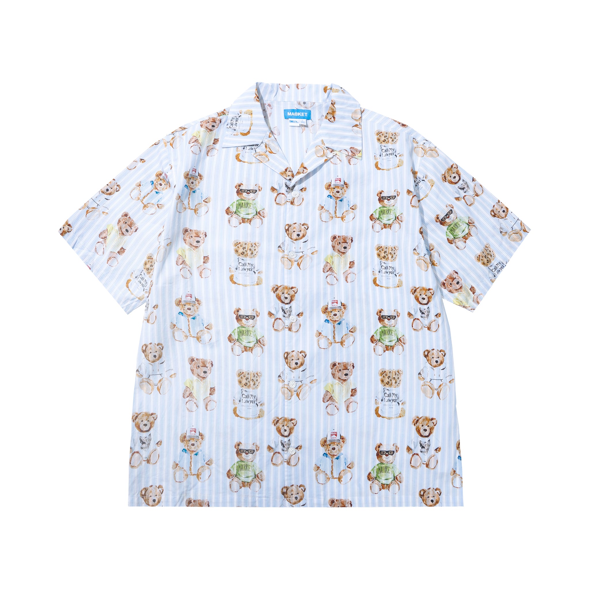 TEDDY STRIPED SS WOVEN