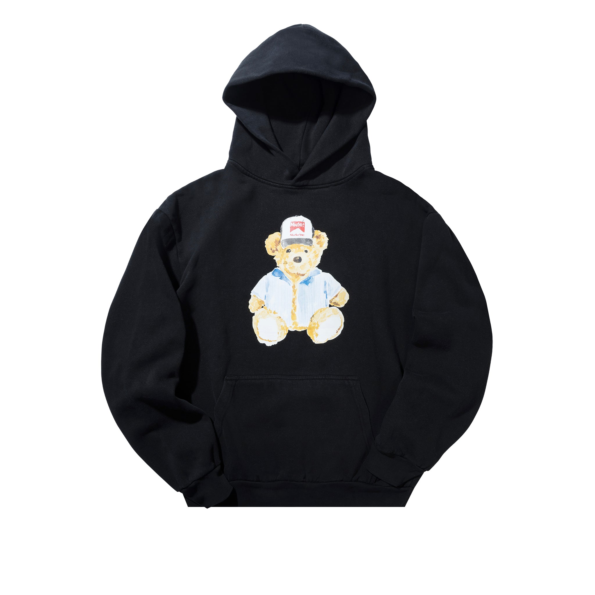 WATERCOLOR TEDDY HOODIE