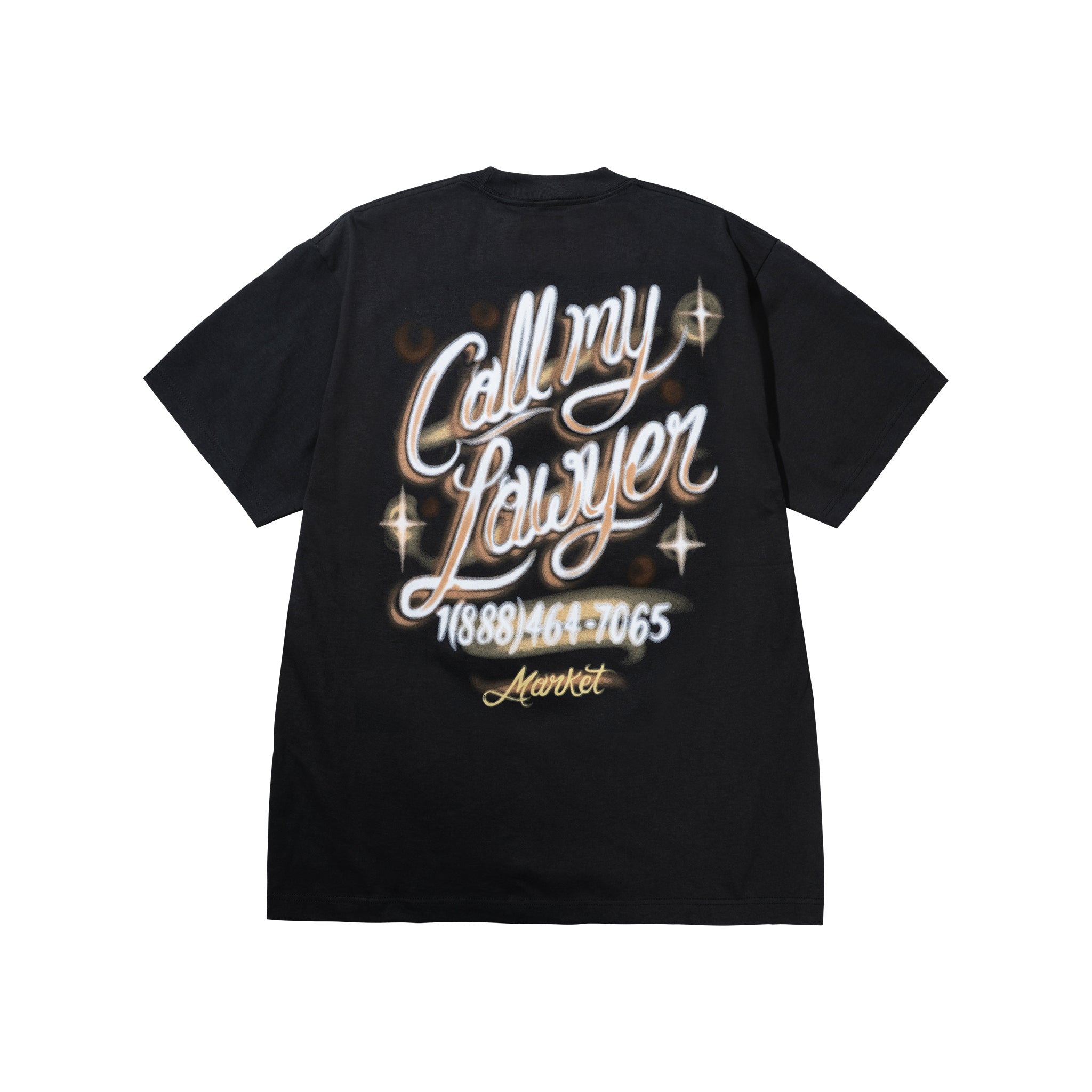 AIRBRUSH CALL MY LAWYER T-SHIRT