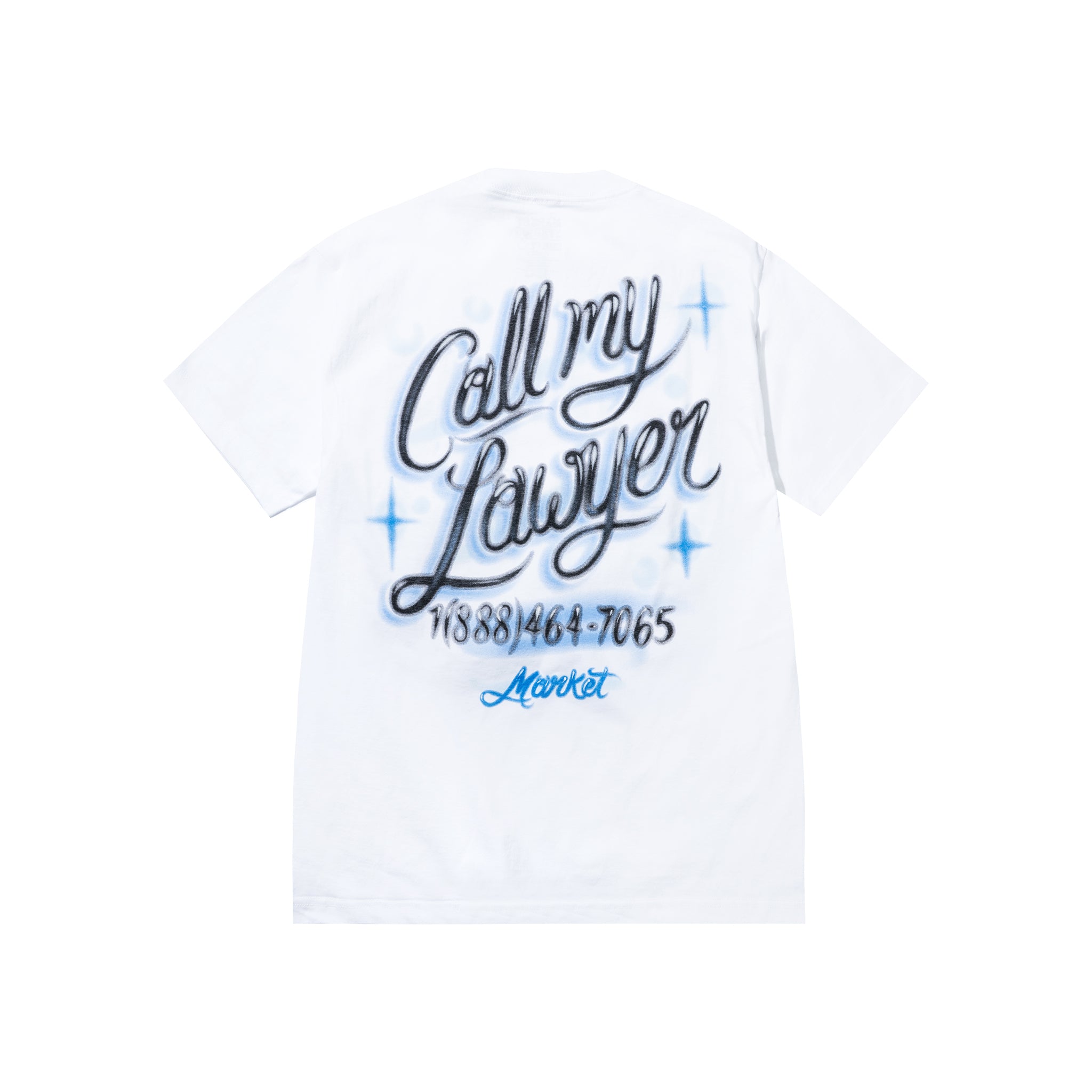 AIRBRUSH CALL MY LAWYER T-SHIRT