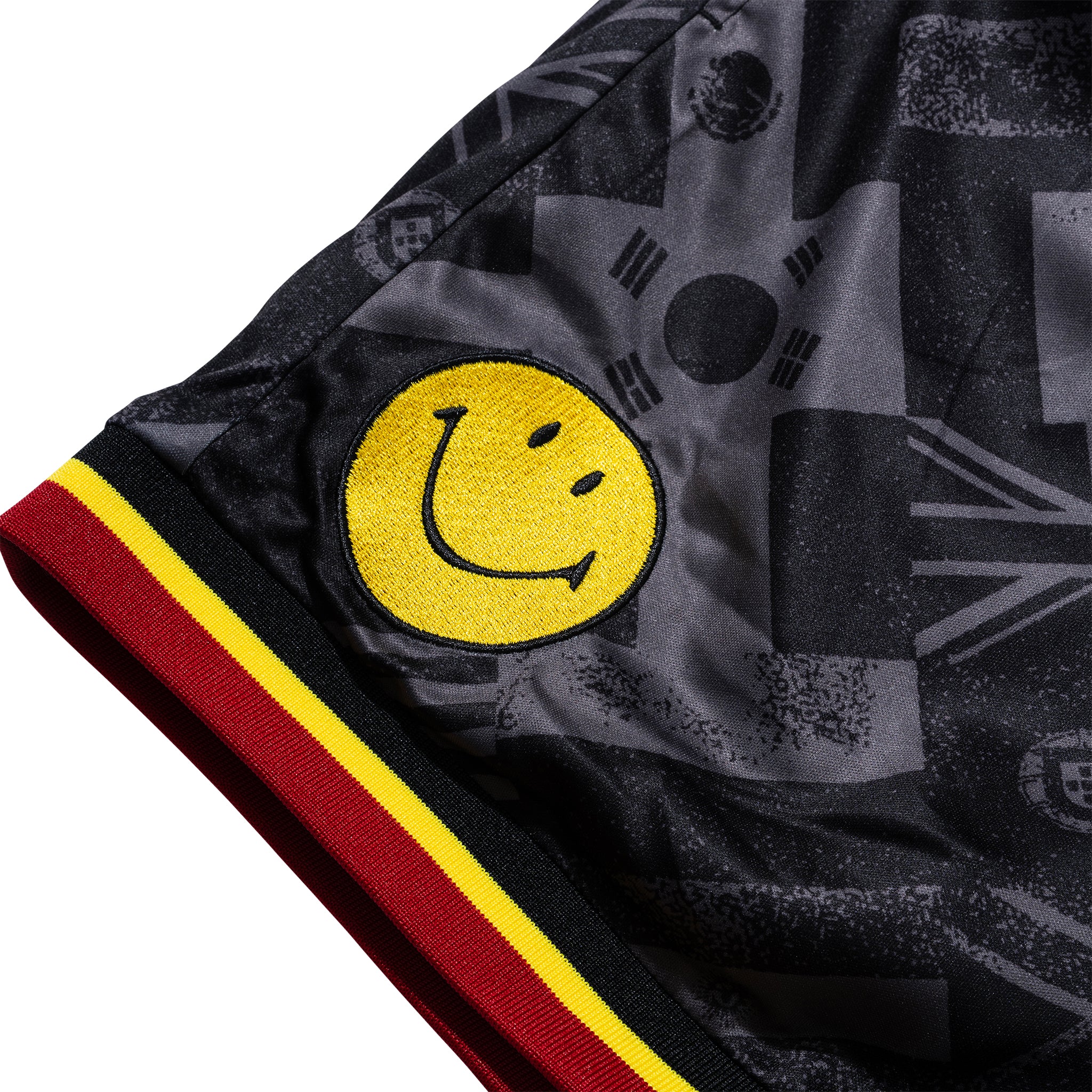 SMILEY INTERNATIONAL FLAGS SOCCER SHORTS