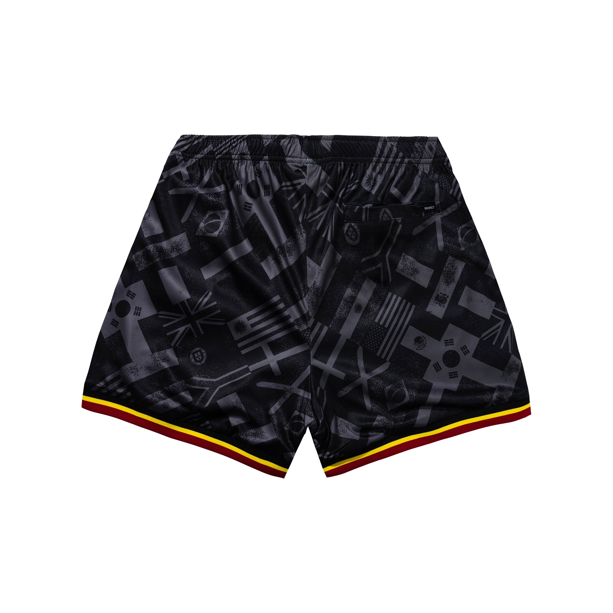 SMILEY INTERNATIONAL FLAGS SOCCER SHORTS