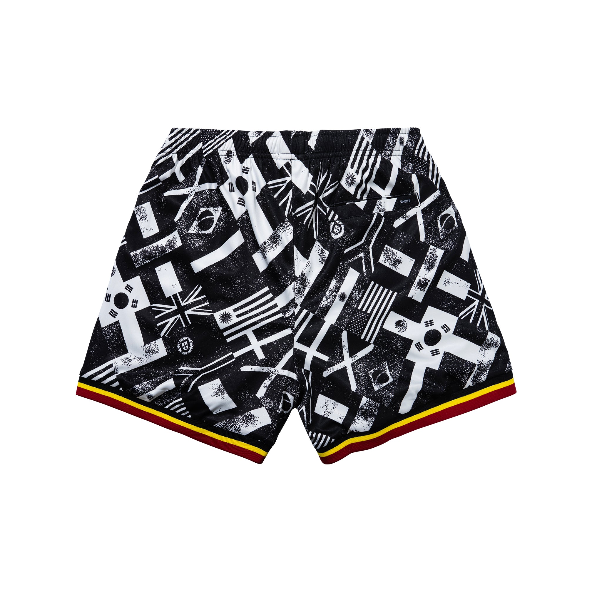 SMILEY INTERNATIONAL FLAGS SOCCER SHORTS