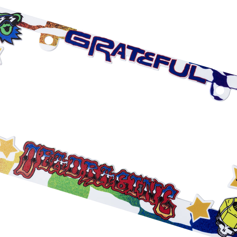 GD X MARKET RACING COLLAGE LICENSE PLATE FRAME