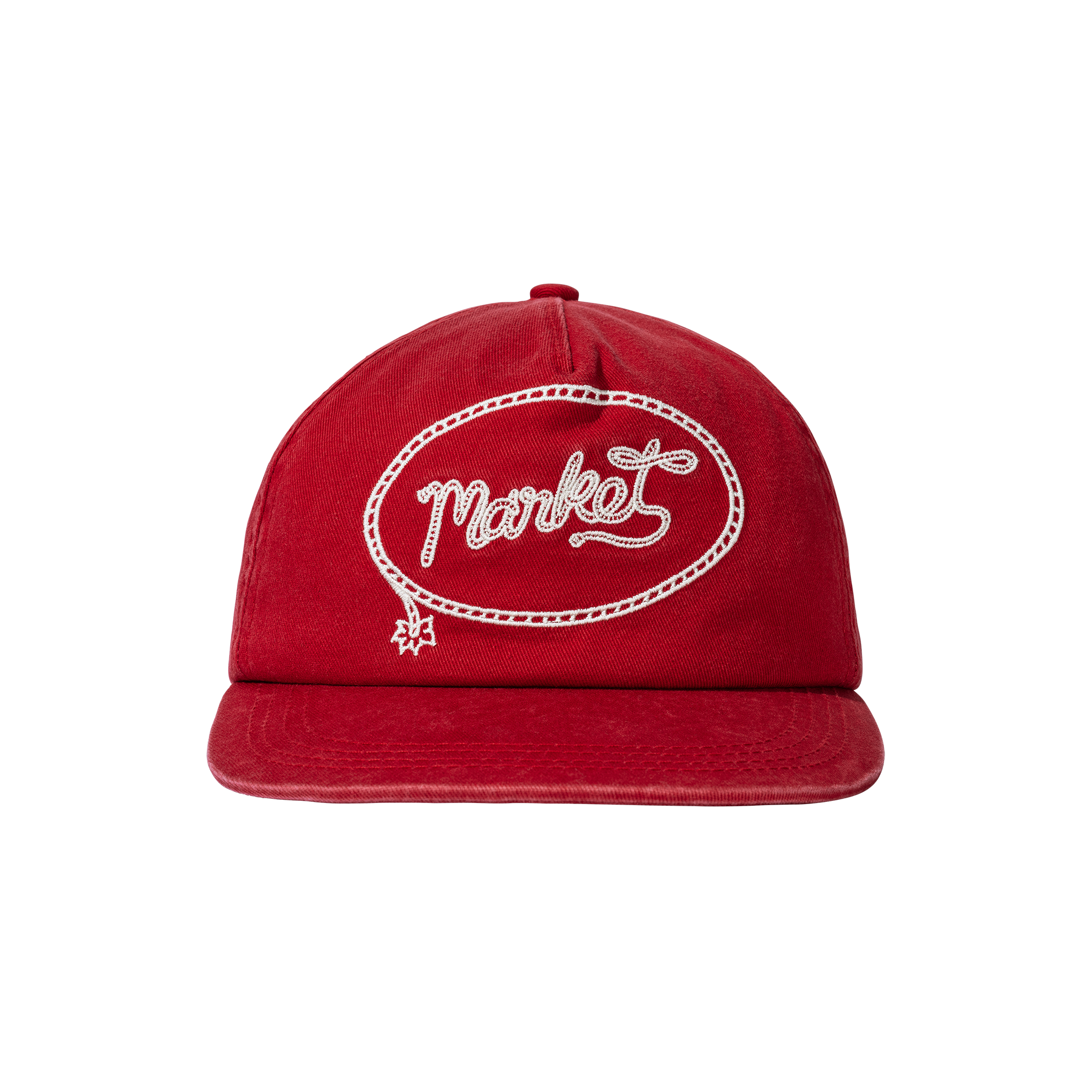 MARKET LASSO LOCKUP 5-PANEL HAT
