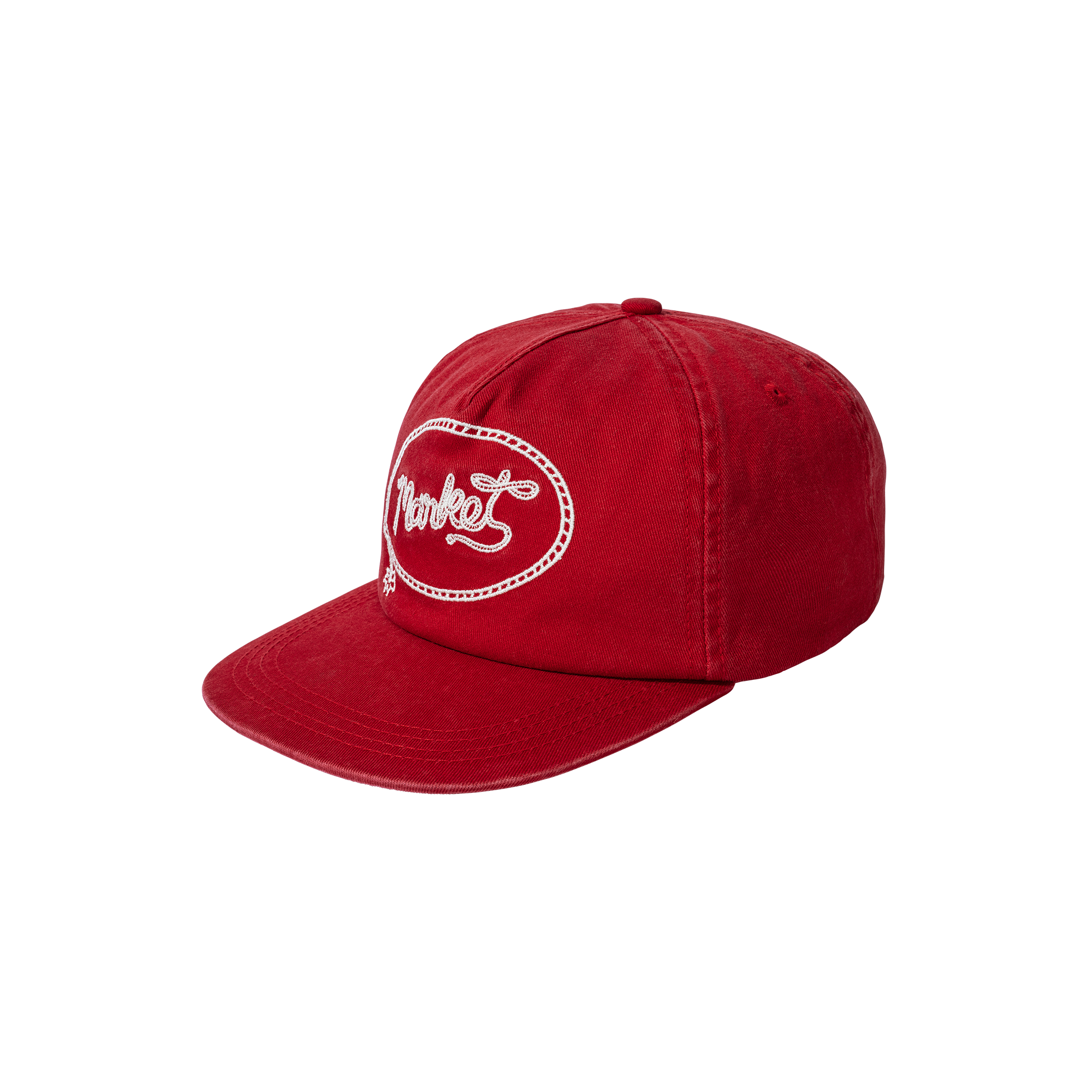 MARKET LASSO LOCKUP 5-PANEL HAT