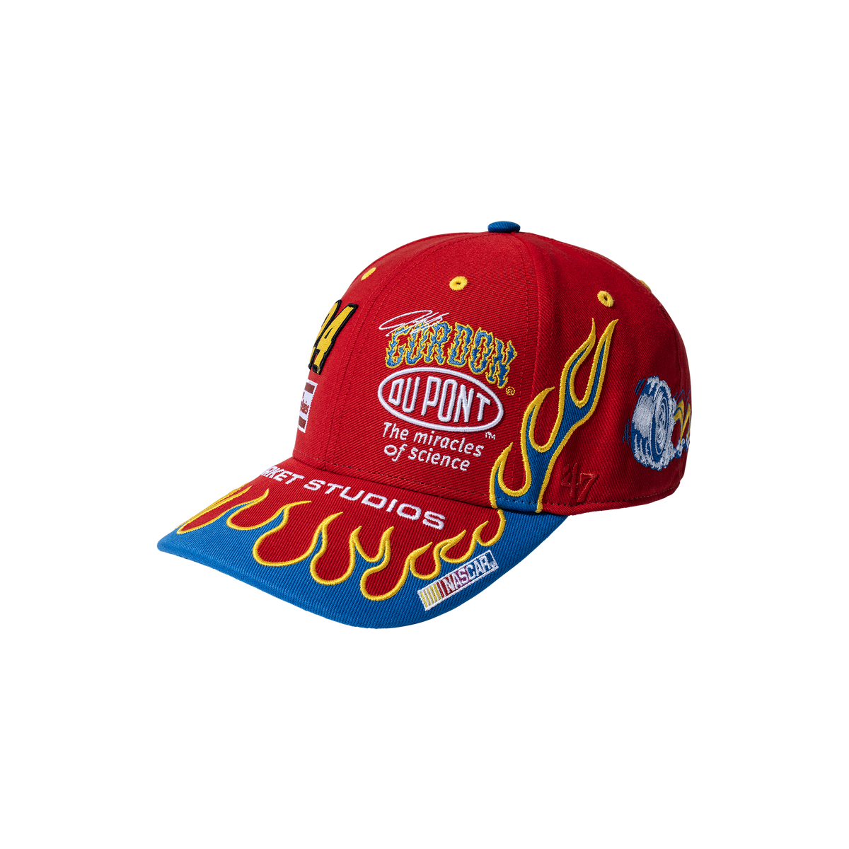 NASCAR 50周年 刺繍ブルゾン 4XL LogoAthletic ナスカー MARKET X NASCAR X 47 FLAMES JEFF GORDON HITCH HAT