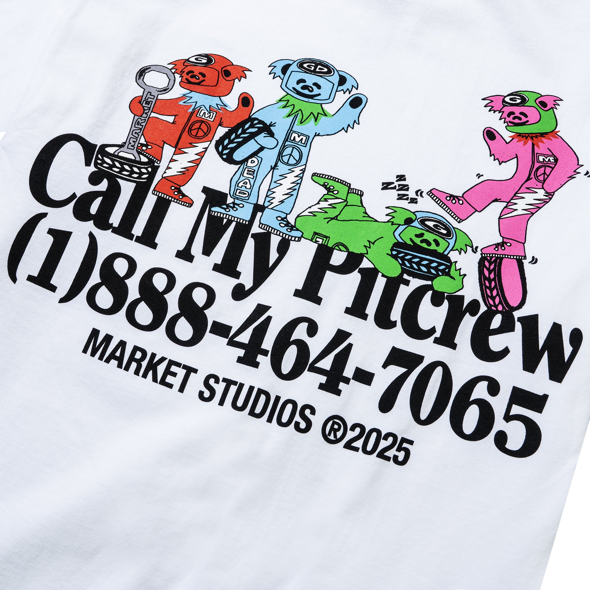GD X MARKET CALL MY PITCREW T-SHIRT