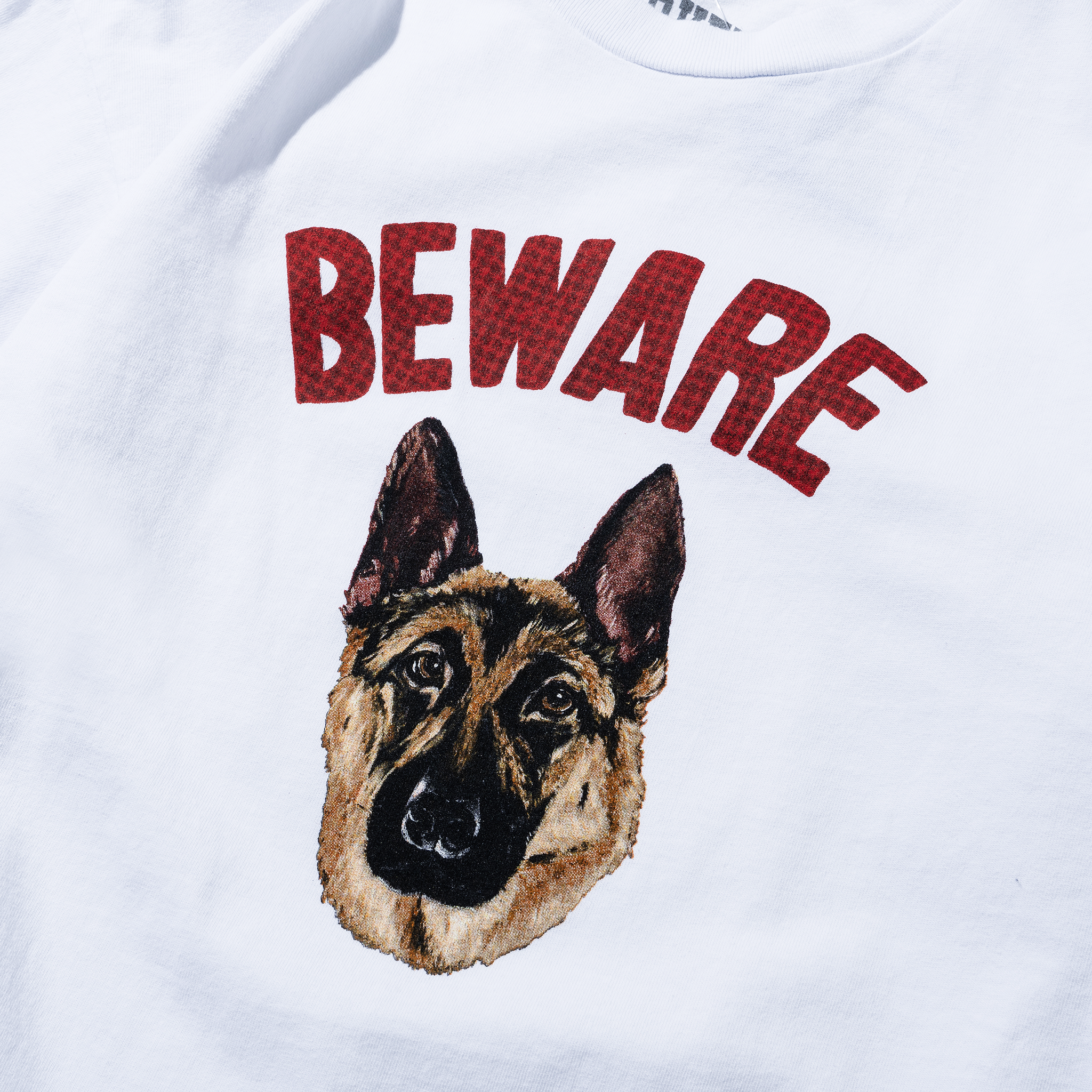 BEWARE SIGN T-SHIRT